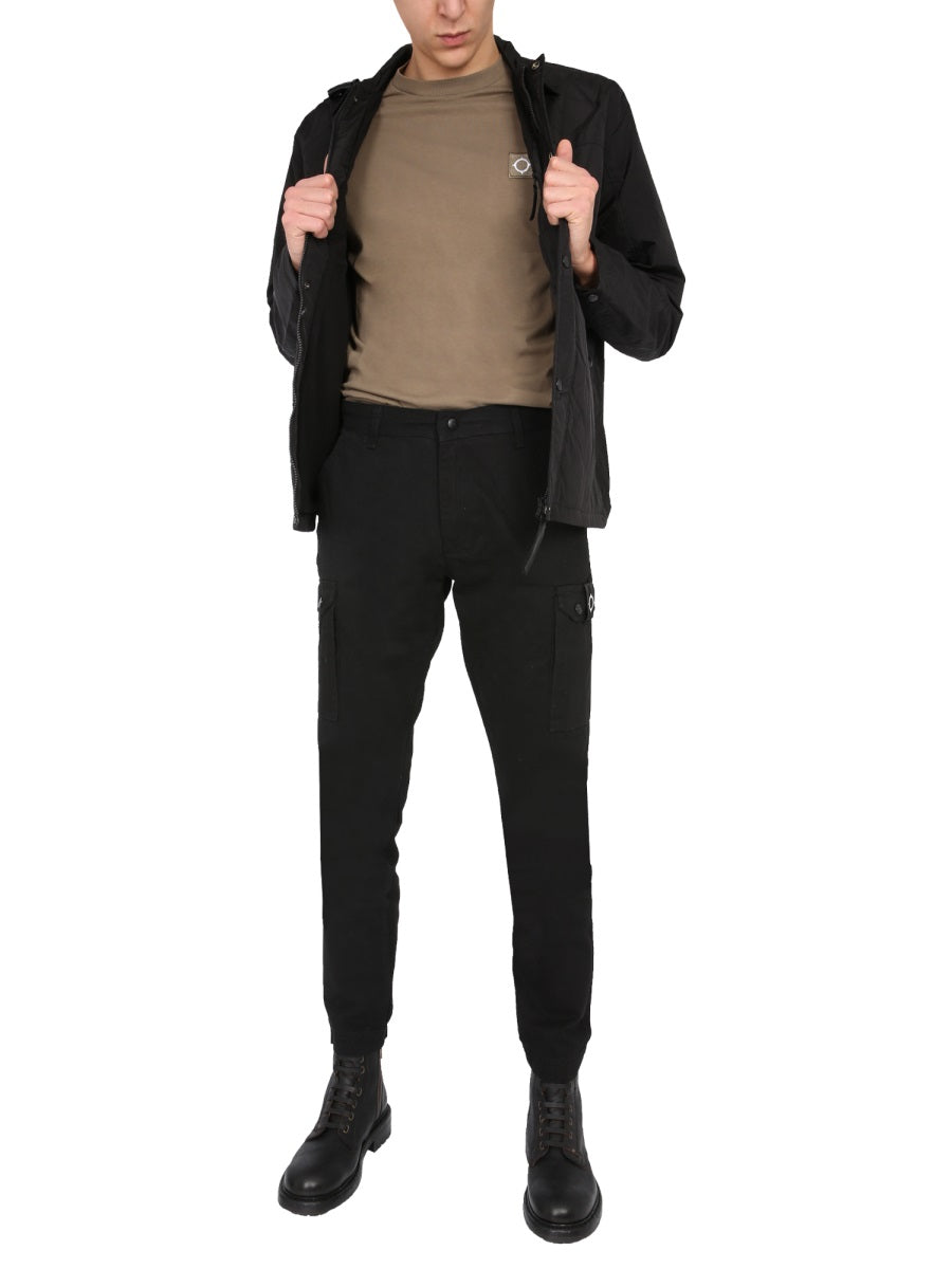 MA.STRUM Men's NT20 Pointed Collar Jacket