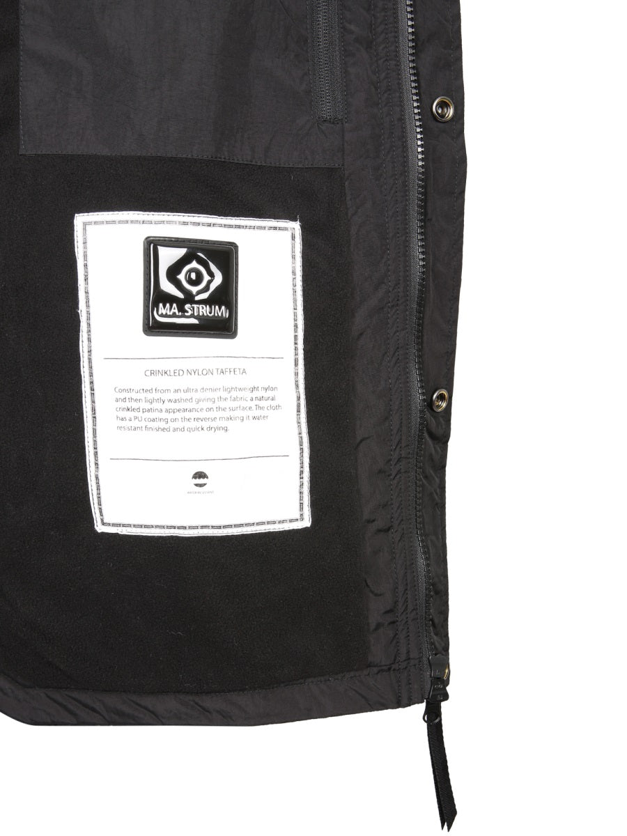 MA.STRUM Men's NT20 Pointed Collar Jacket