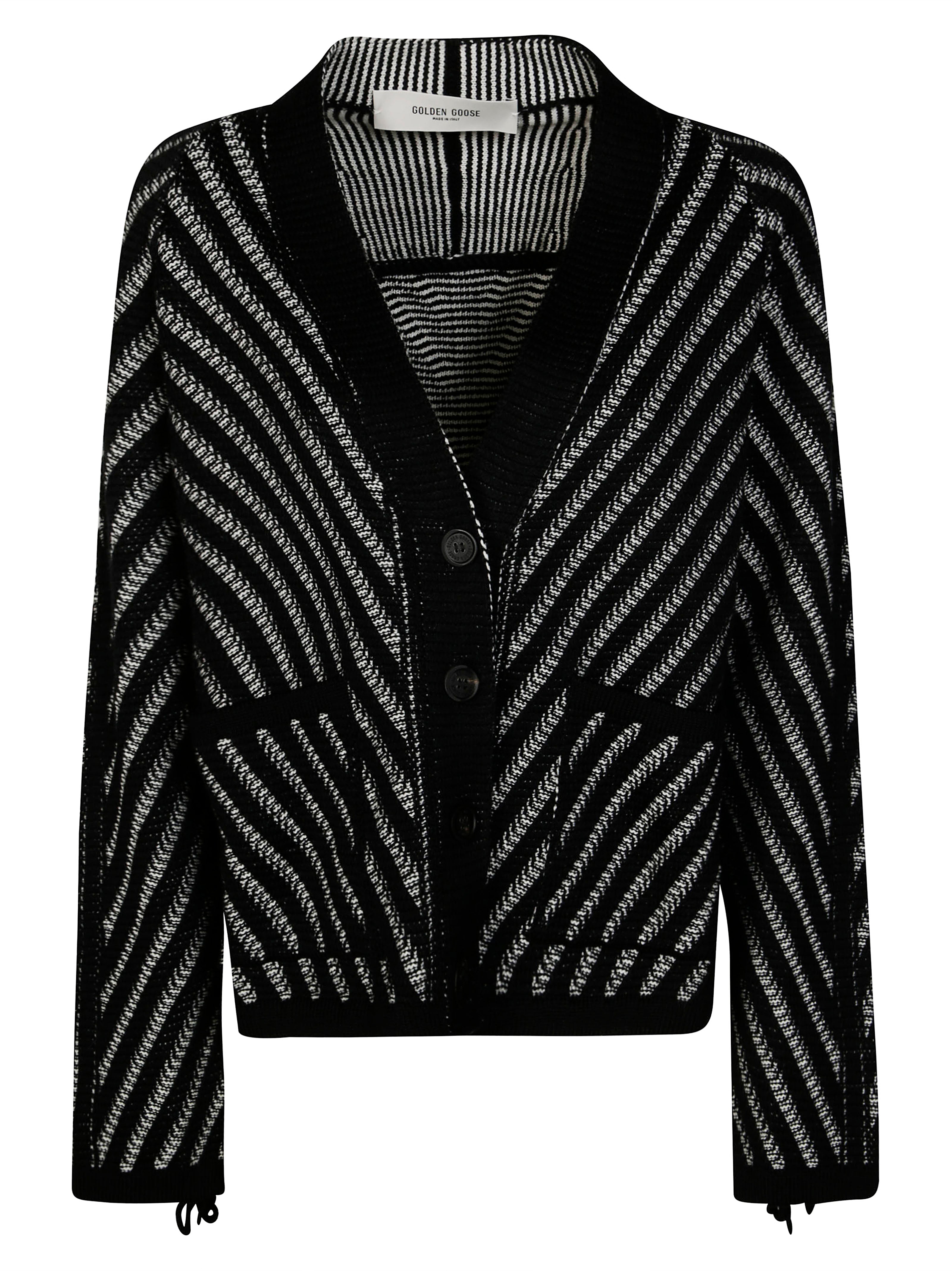 GOLDEN GOOSE Fringe Detail Cardigan for Men