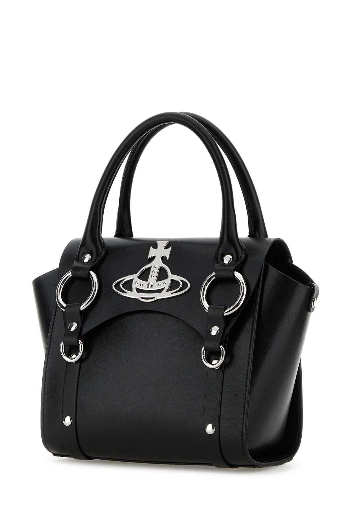 VIVIENNE WESTWOOD Cow Leather Handbag - Women's Mini Style - FW25 Collection