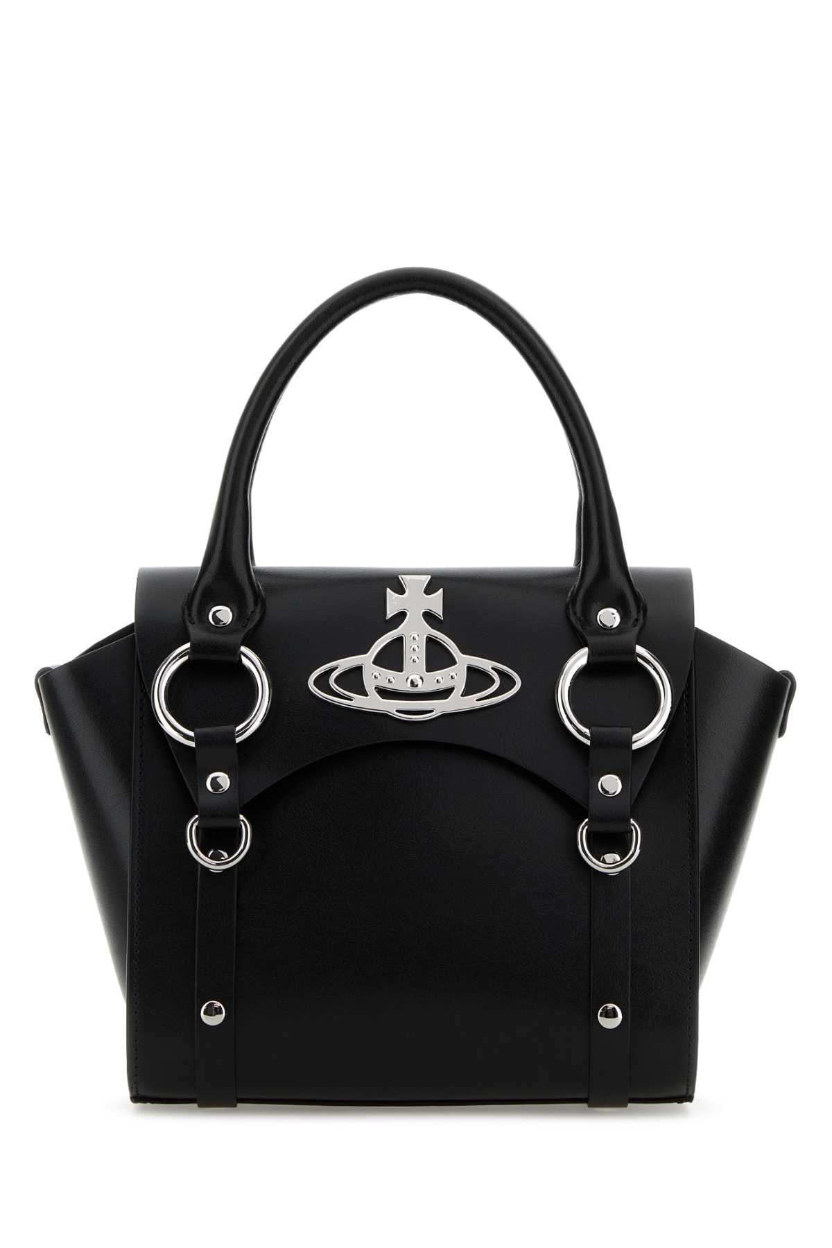 VIVIENNE WESTWOOD Cow Leather Handbag - Women's Mini Style - FW25 Collection
