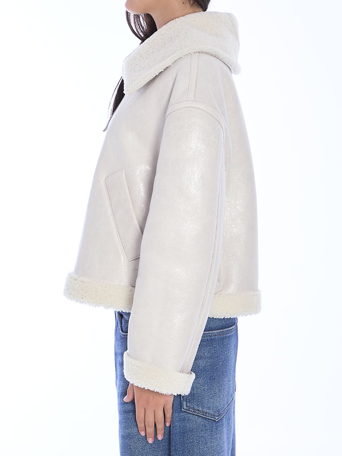 SALVATORE SANTORO Shearling Lined Jacket for Women
