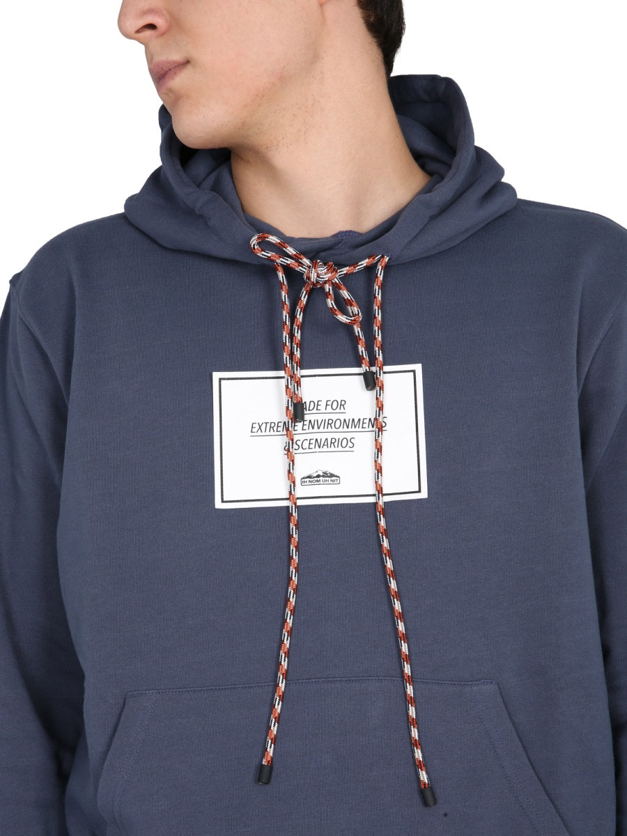 IH NOM UH NIT Men's Stylish Hoodie with Adjustable Hood