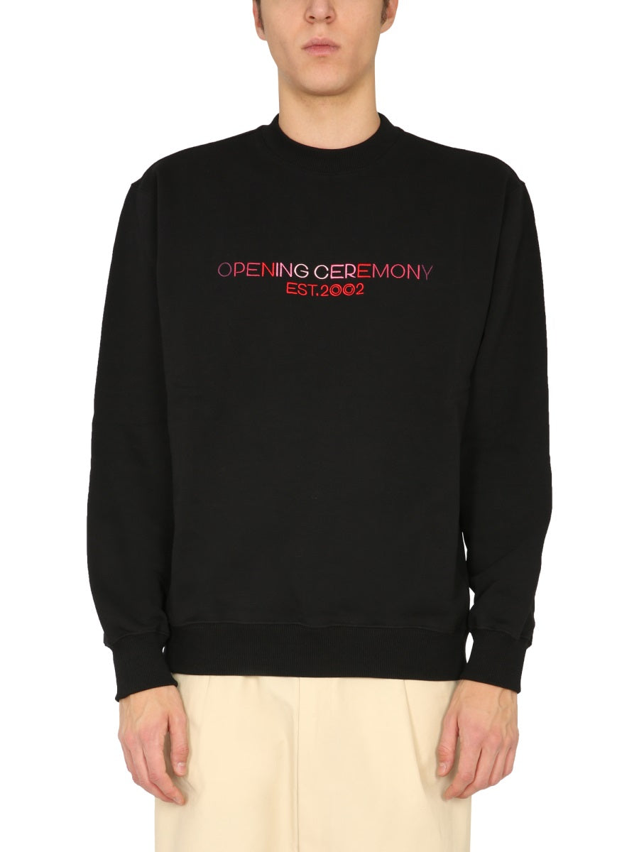 OPENING CEREMONY Classic Crew Neck Sweatshirt for Men