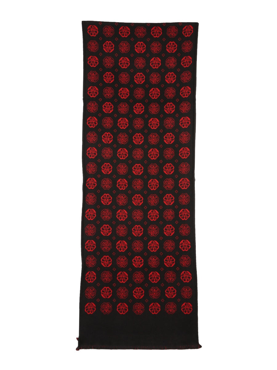 ALEXANDER McQUEEN Jacquard Pattern Scarf - SS21 Collection