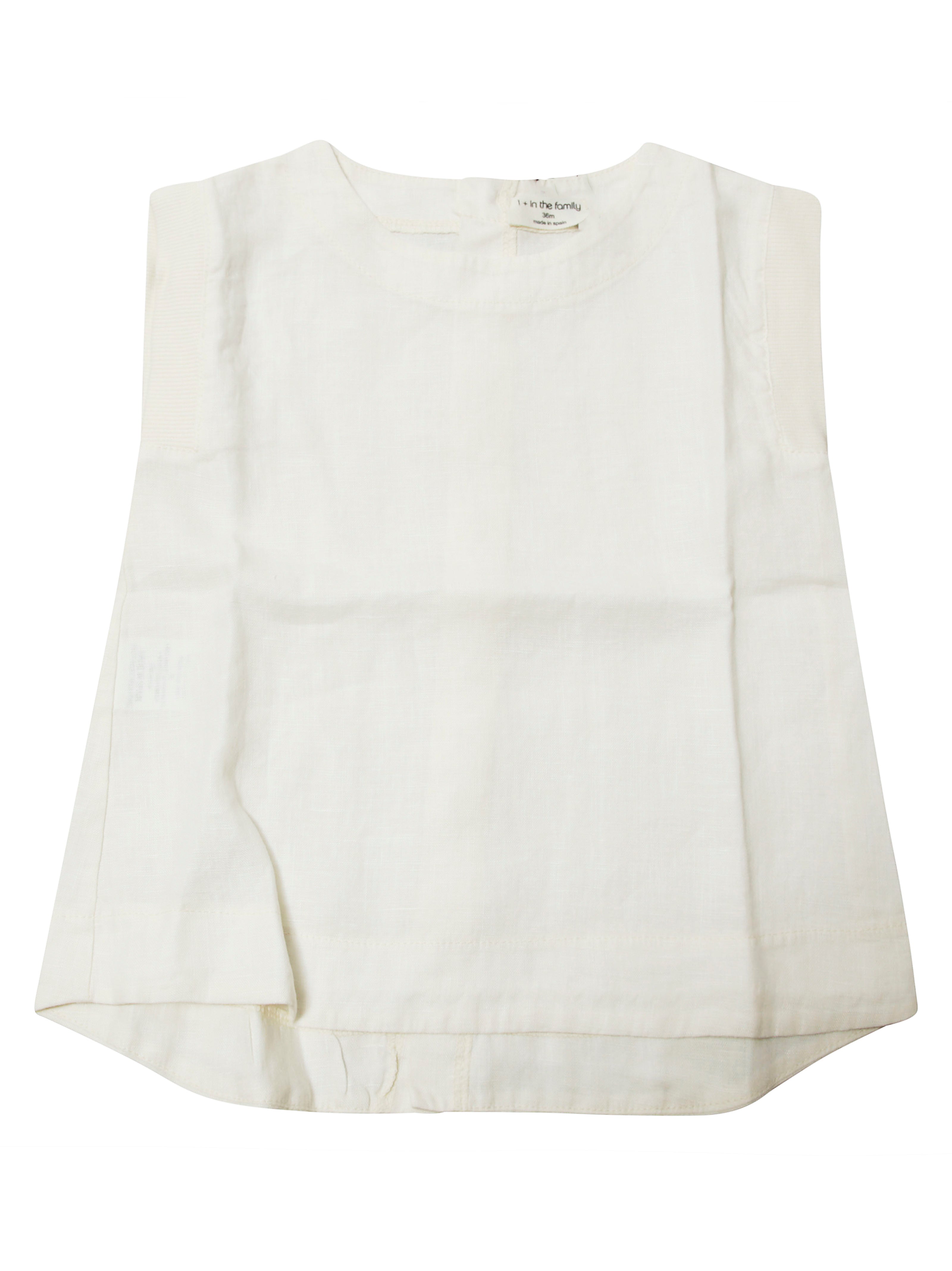 1+IN THE FAMILY Linen Mini Tank Top