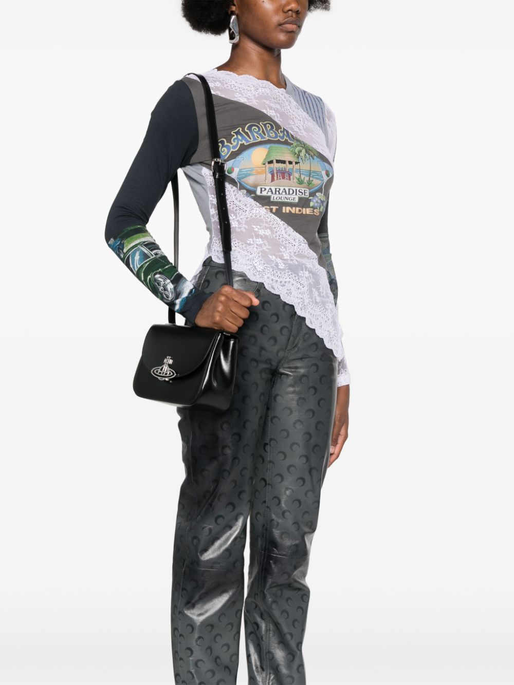 VIVIENNE WESTWOOD Mini Linda Shoulder Handbag