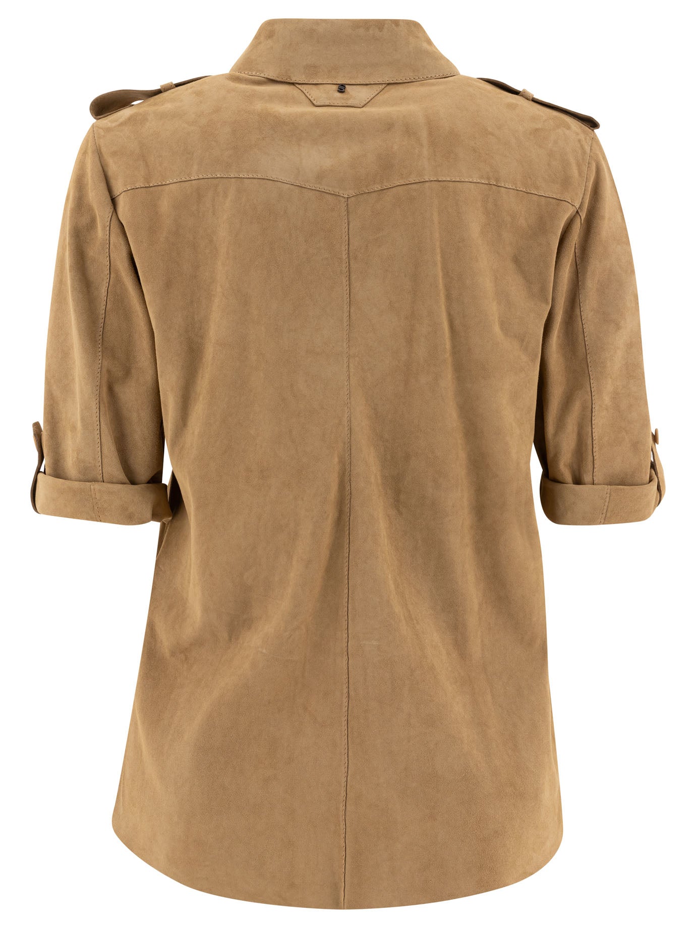 SALVATORE SANTORO Leather Shirt for Women - SS25 Collection