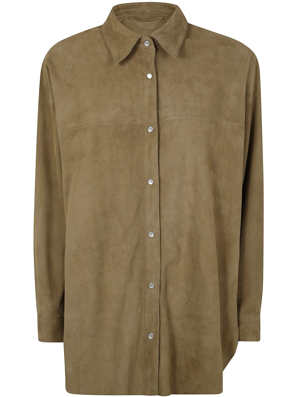 SALVATORE SANTORO Oversized Leather Jacket for Women