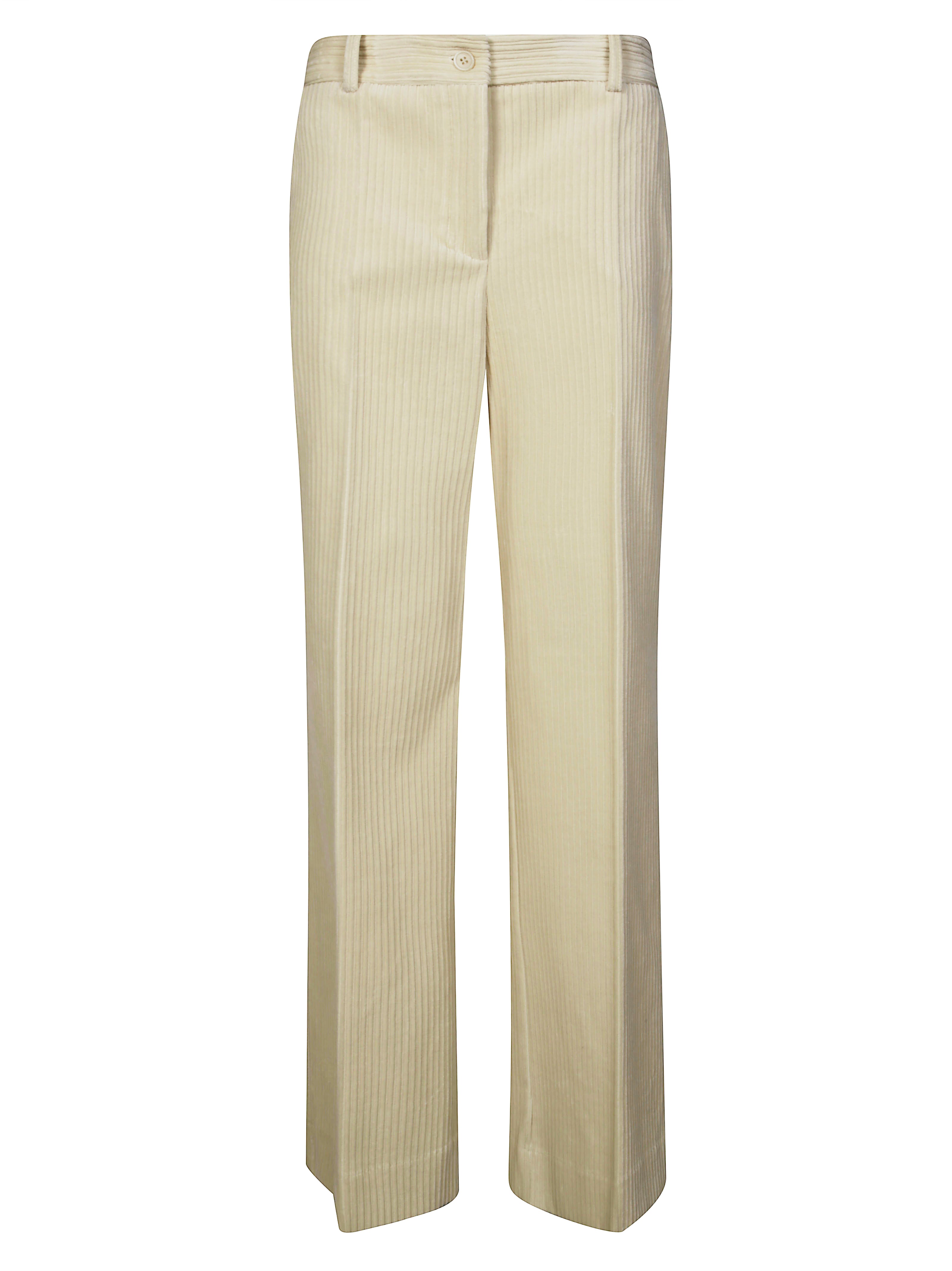 PAROSH Men's Regular Fit Corduroy Trousers