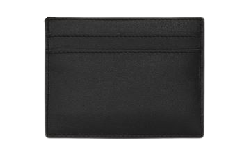 SAINT LAURENT Mini Leather Card Holder