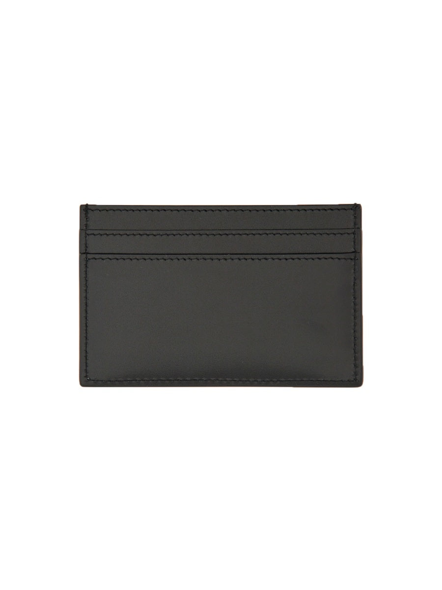 SAINT LAURENT Mini Leather Card Holder