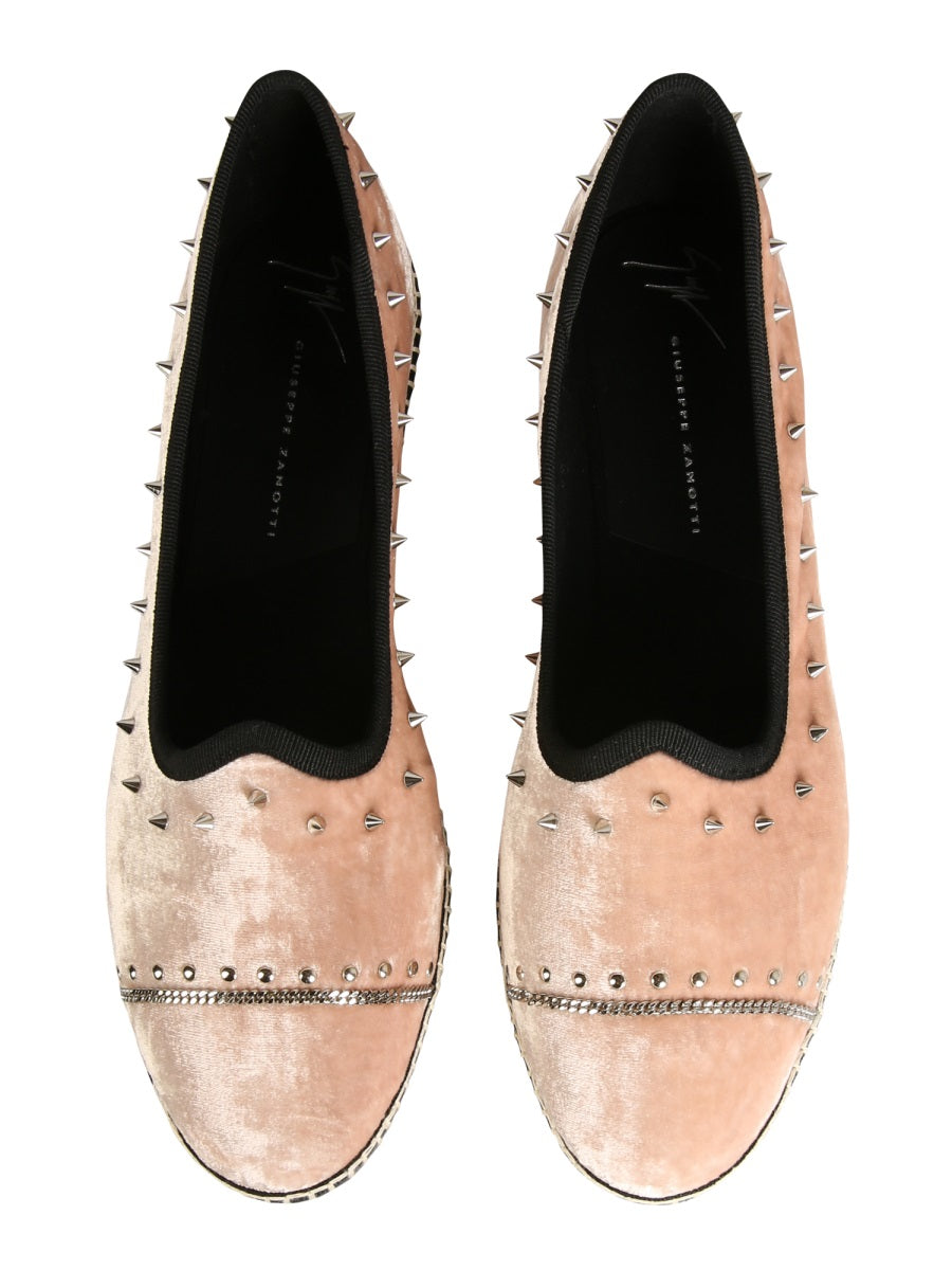 GIUSEPPE ZANOTTI Elegant Women’s Loafers with Rubber Sole - SS21