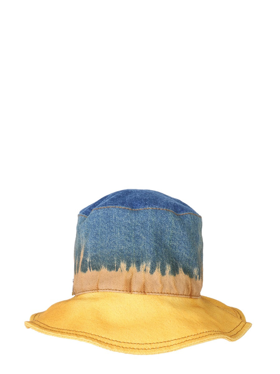 ALBERTA FERRETTI Wide Brim Tie Dye Bucket Hat