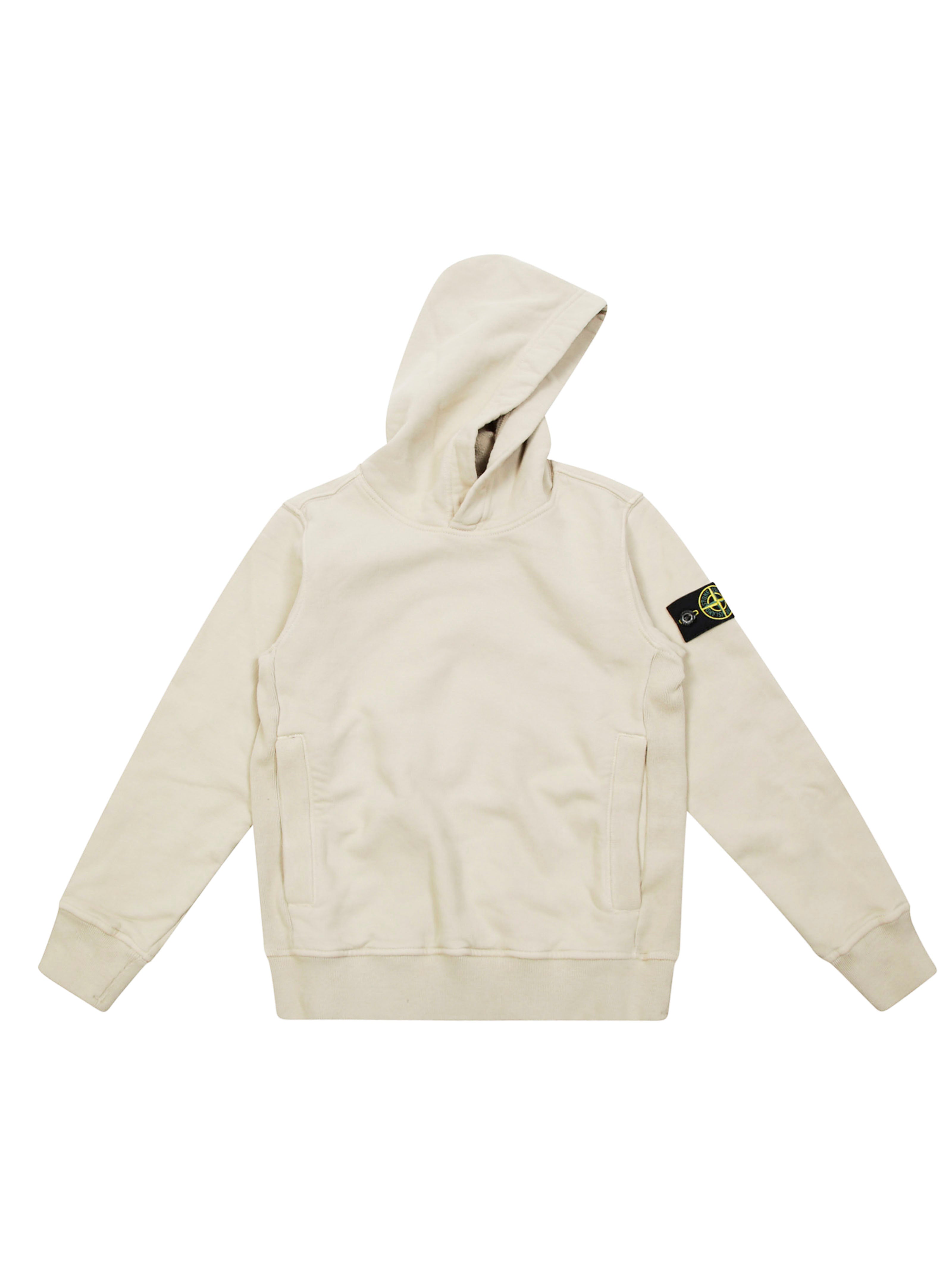 STONE ISLAND Basic Hoodie with Logo Badge