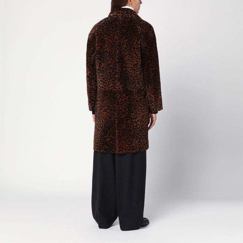 SALVATORE SANTORO Animal-Print Leather Jacket for Women - FW25 Collection