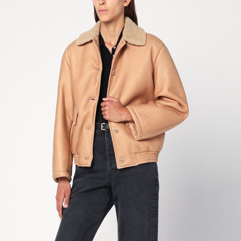 SALVATORE SANTORO Leather Bomber Jacket