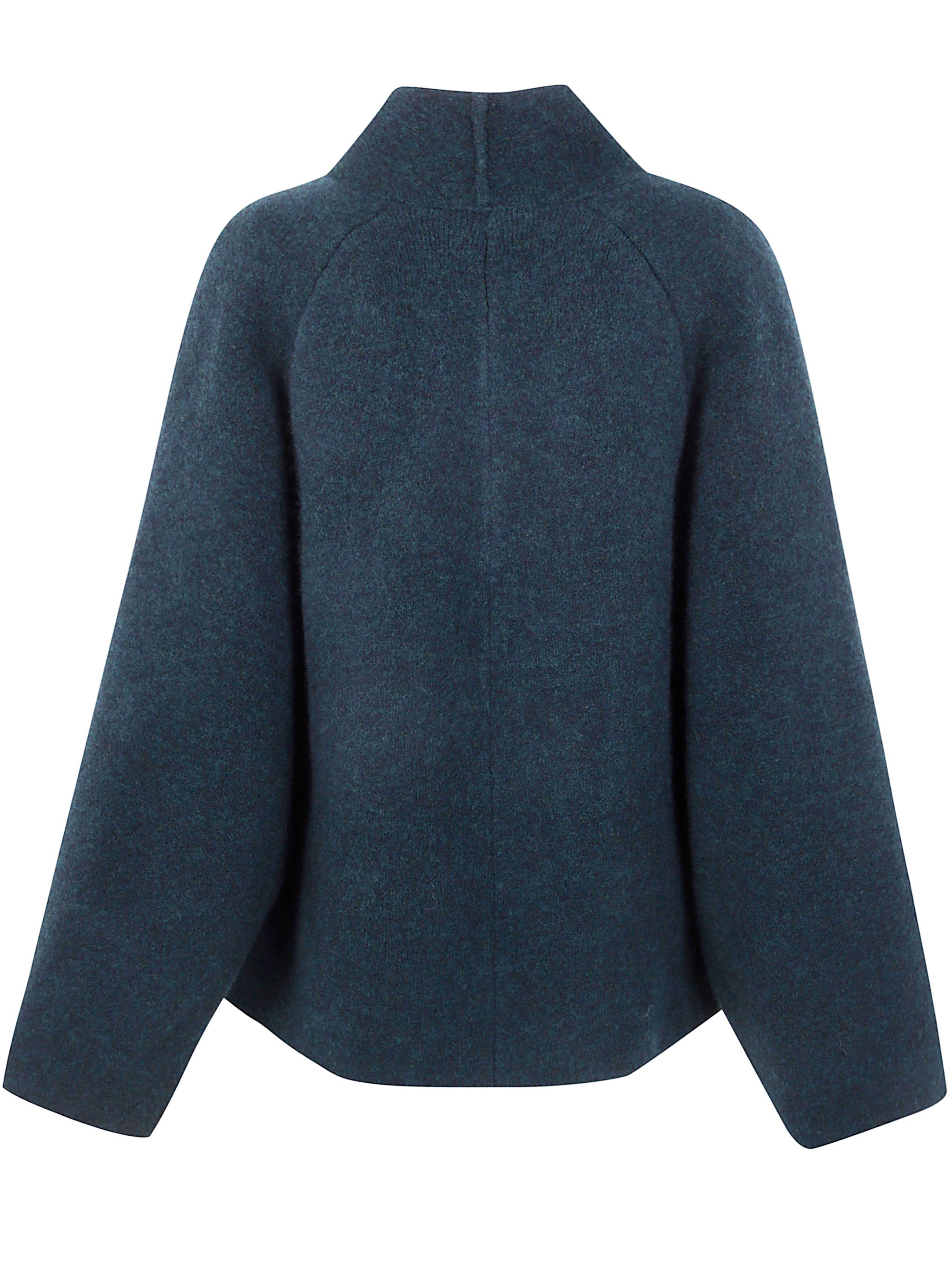 BOBOUTIC Double Breasted Wool Blend Jacket
