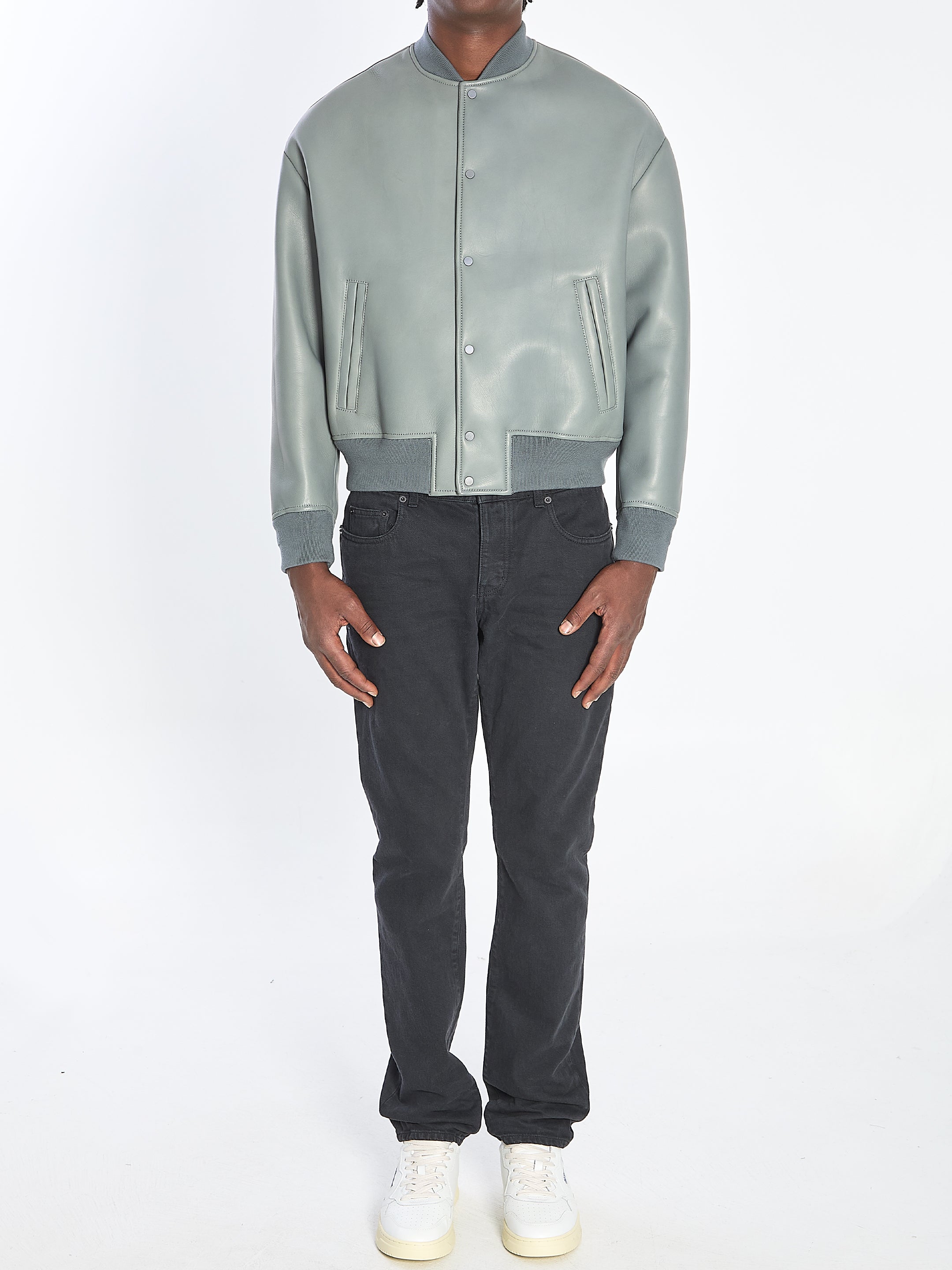 SALVATORE SANTORO Oversized Bomber Jacket - Size 50