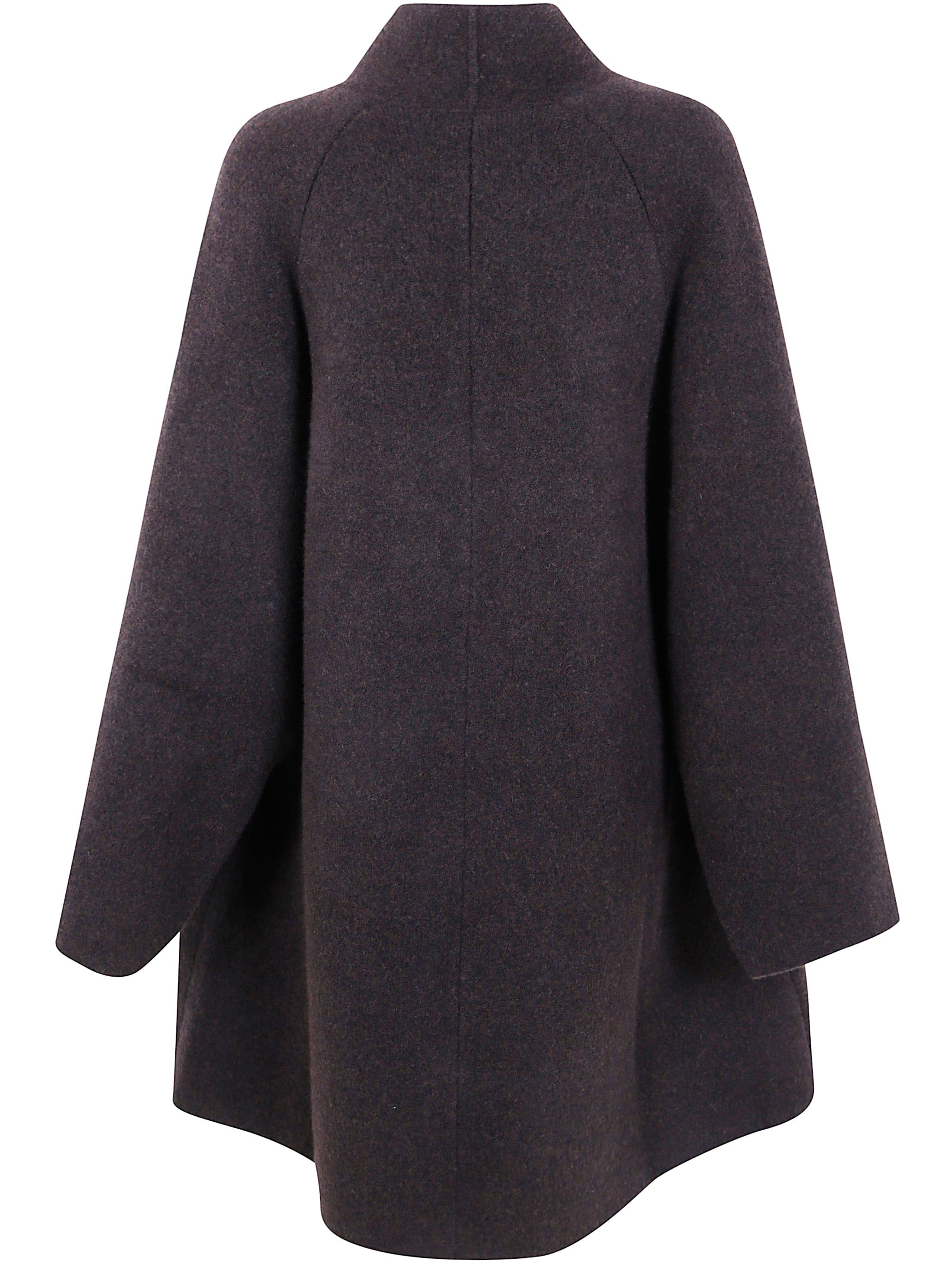 BOBOUTIC Double Breasted Wool Blend Jacket