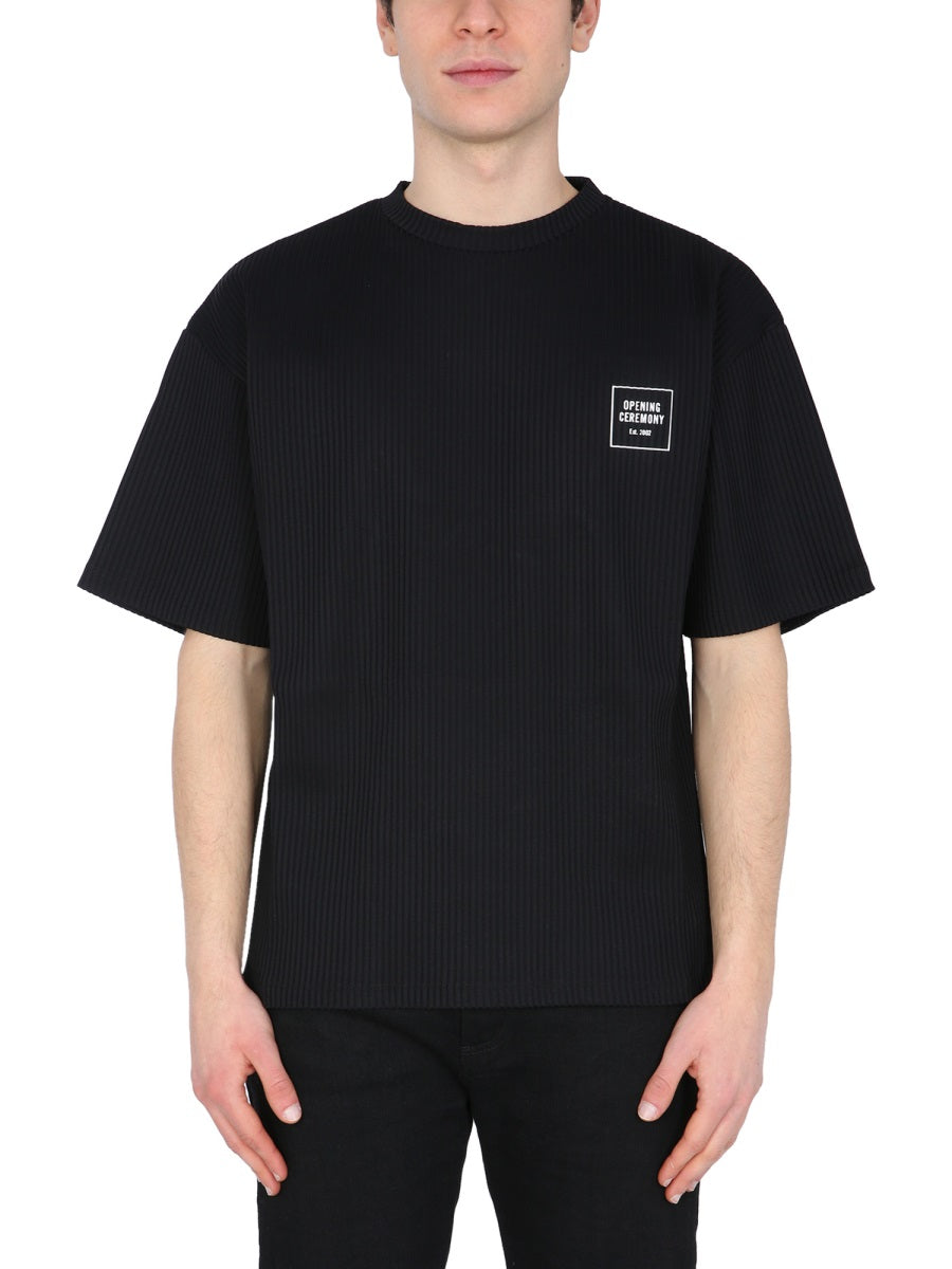 OPENING CEREMONY Classic Crew Neck Logo T-Shirt