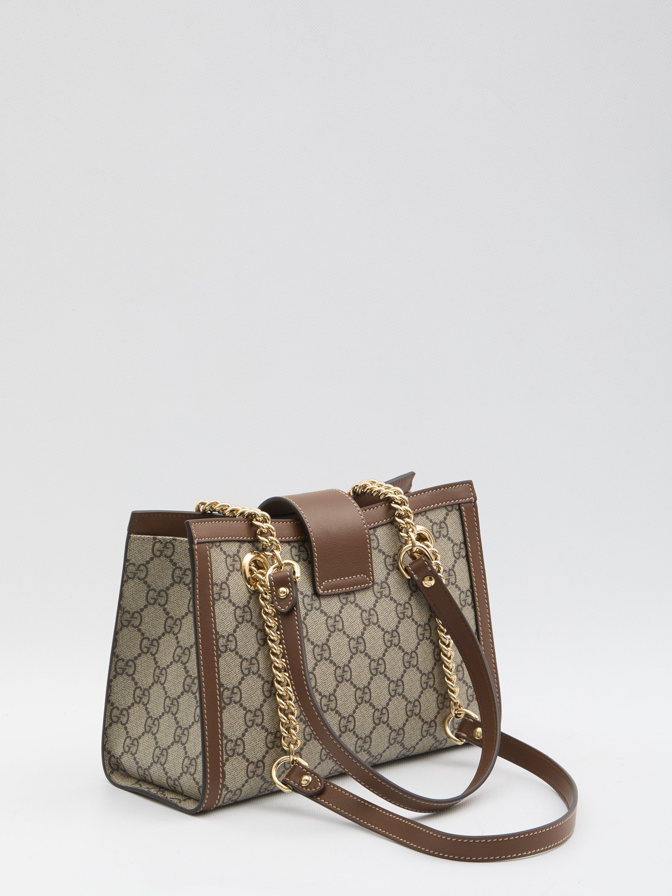 GUCCI Medium Padlock Shopping Handbag