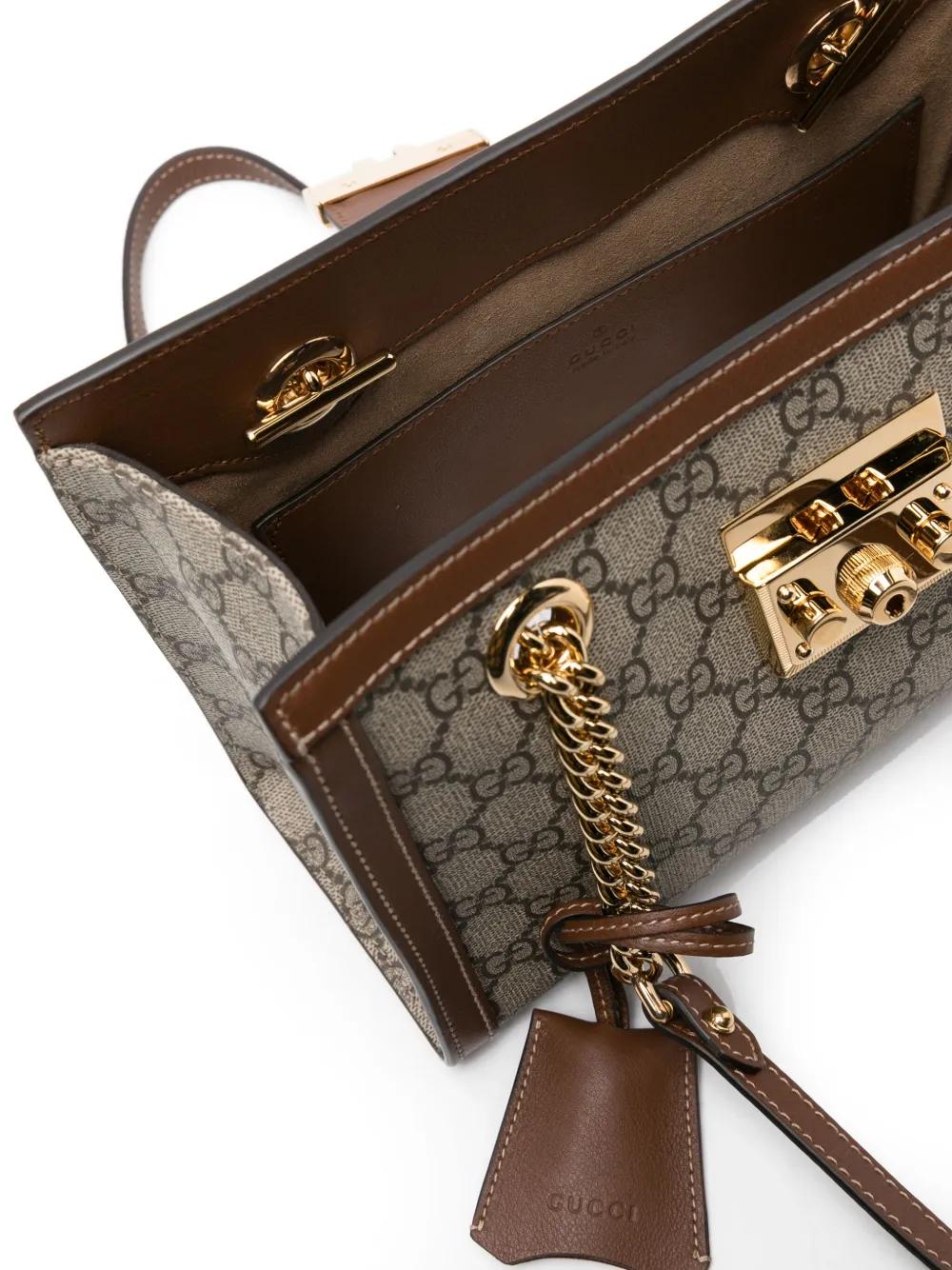 GUCCI Medium Padlock Shopping Handbag