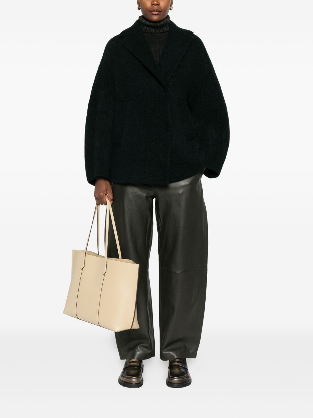 BOBOUTIC Women’s Double-Breasted Wool Jacket