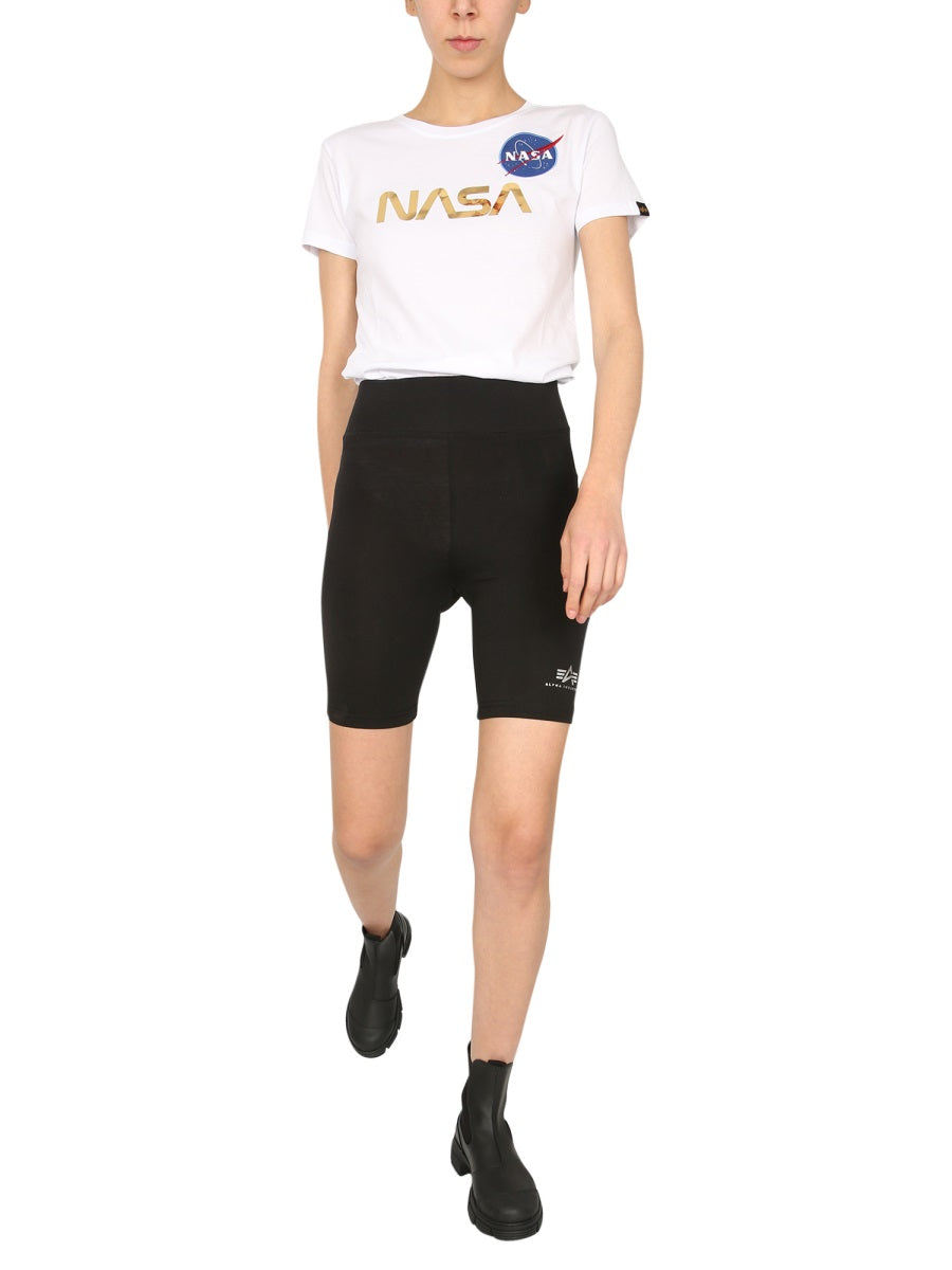 ALPHA INDUSTRIES Women's NASA Crew Neck T-Shirt