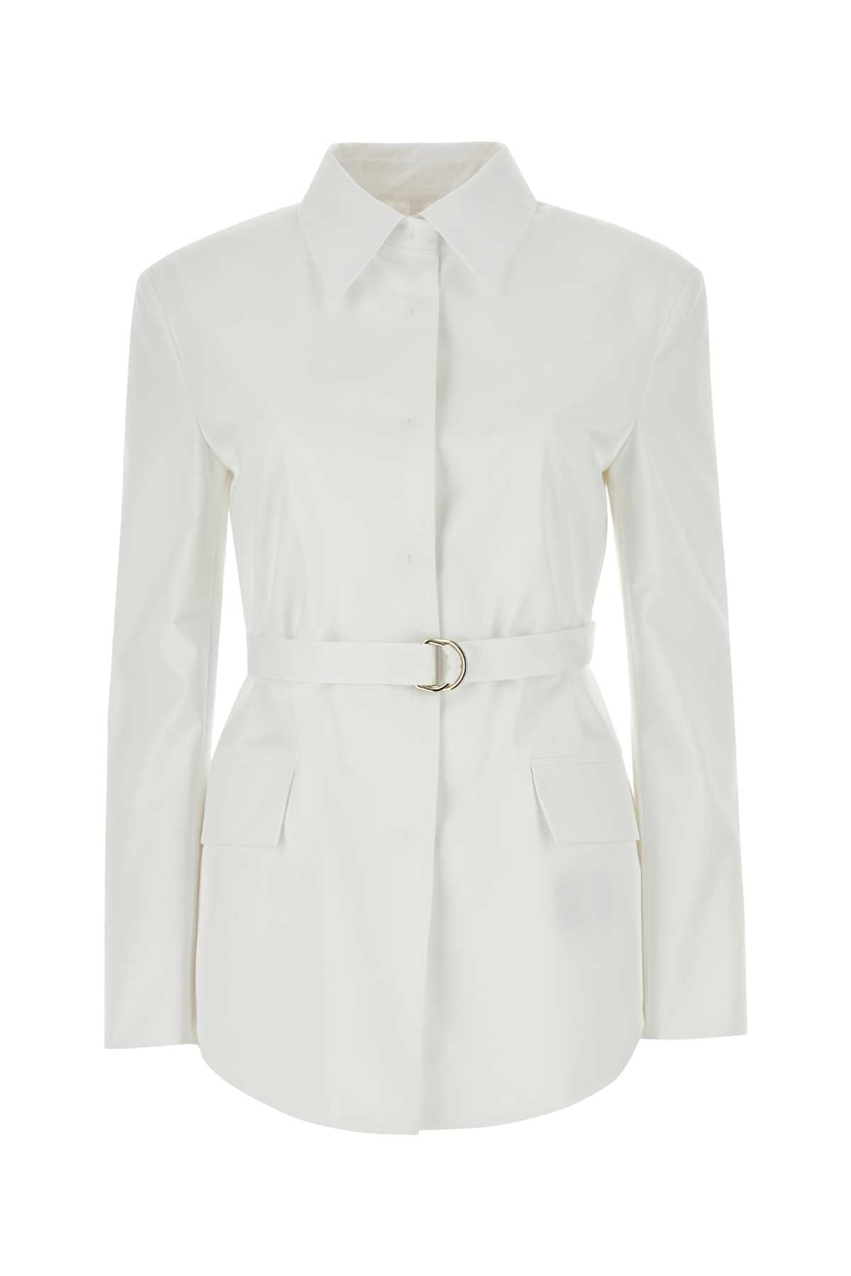 VALENTINO GARAVANI Poplin Trench Overcoat for Women - SS24