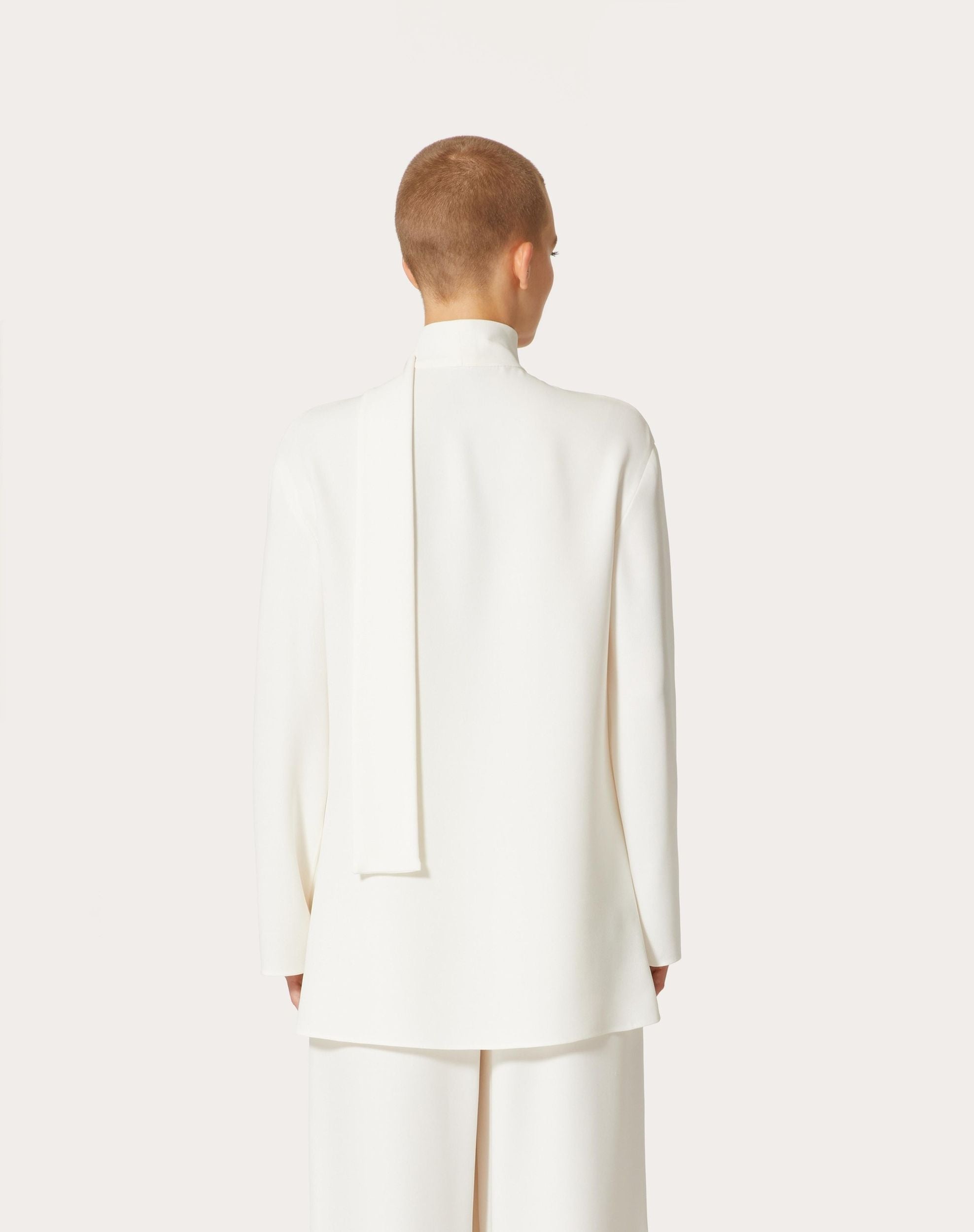 VALENTINO GARAVANI Silk T-Shirt for Women - SS24 Collection