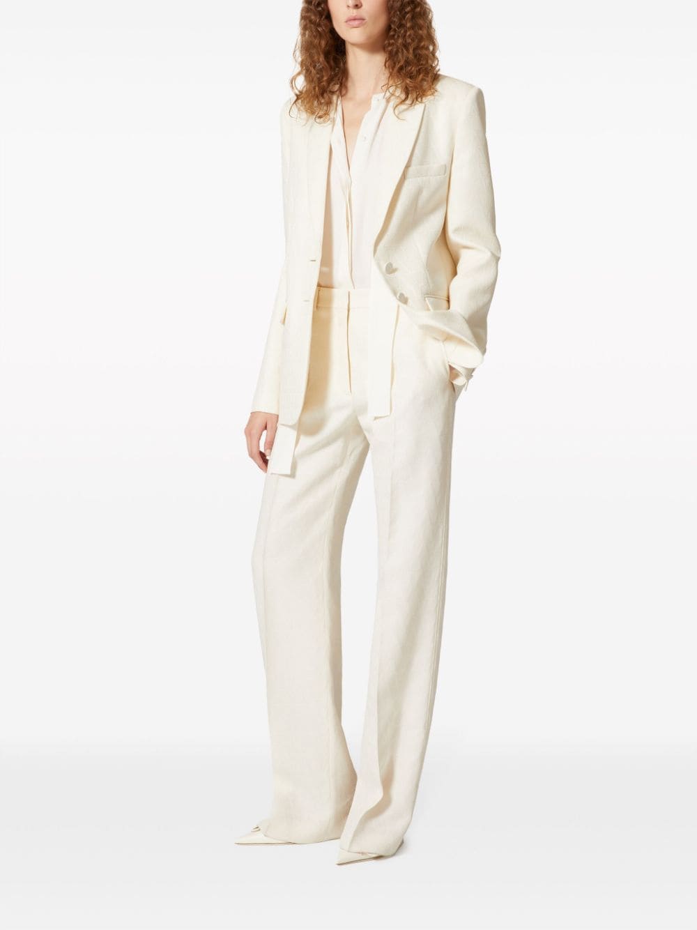 VALENTINO Elegant Crepe Pants for Women