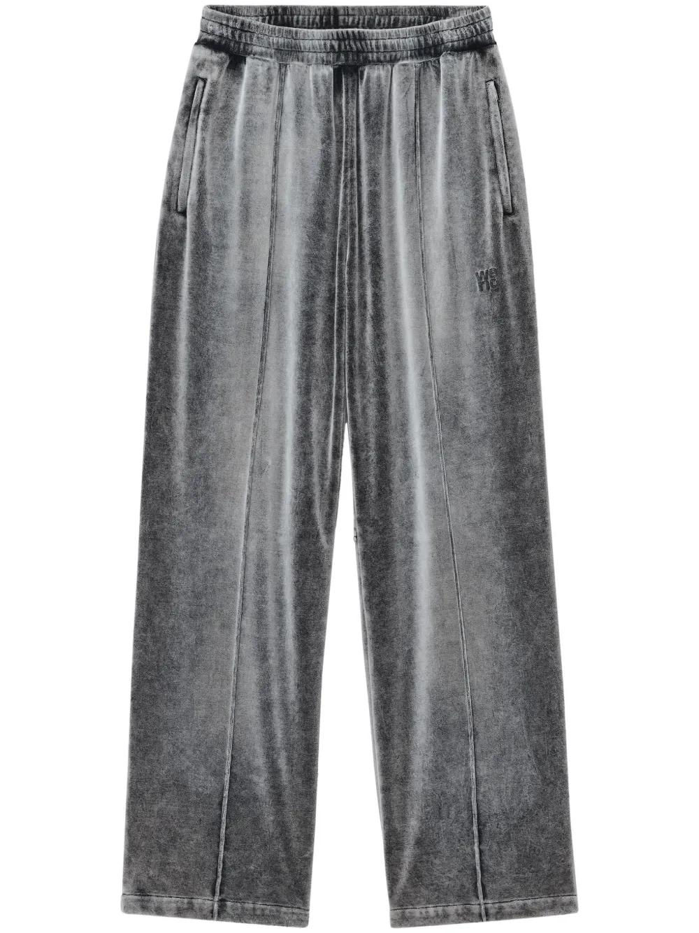 ALEXANDER WANG Washed Feather Cotton Trousers