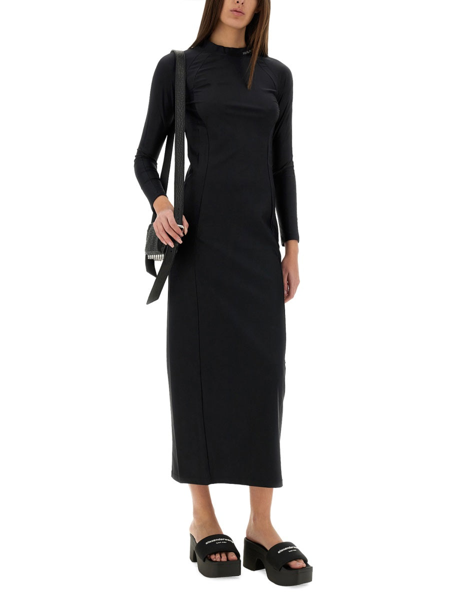 T BY ALEXANDER WANG Long Dress with Logo - Size S