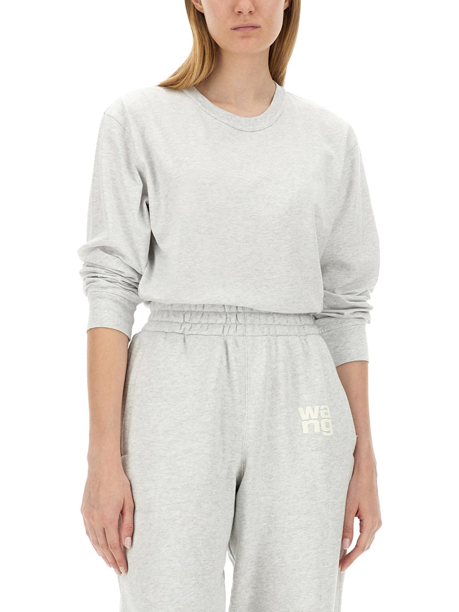 T BY ALEXANDER WANG Logo Sweatshirt - Women's Small