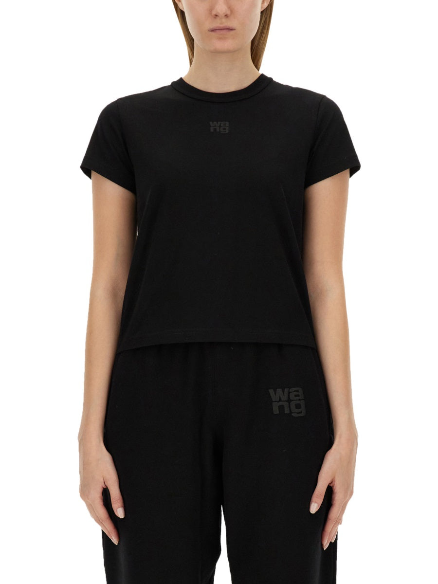 ALEXANDERWANG.T Essential Shrunk T-Shirt - Size S