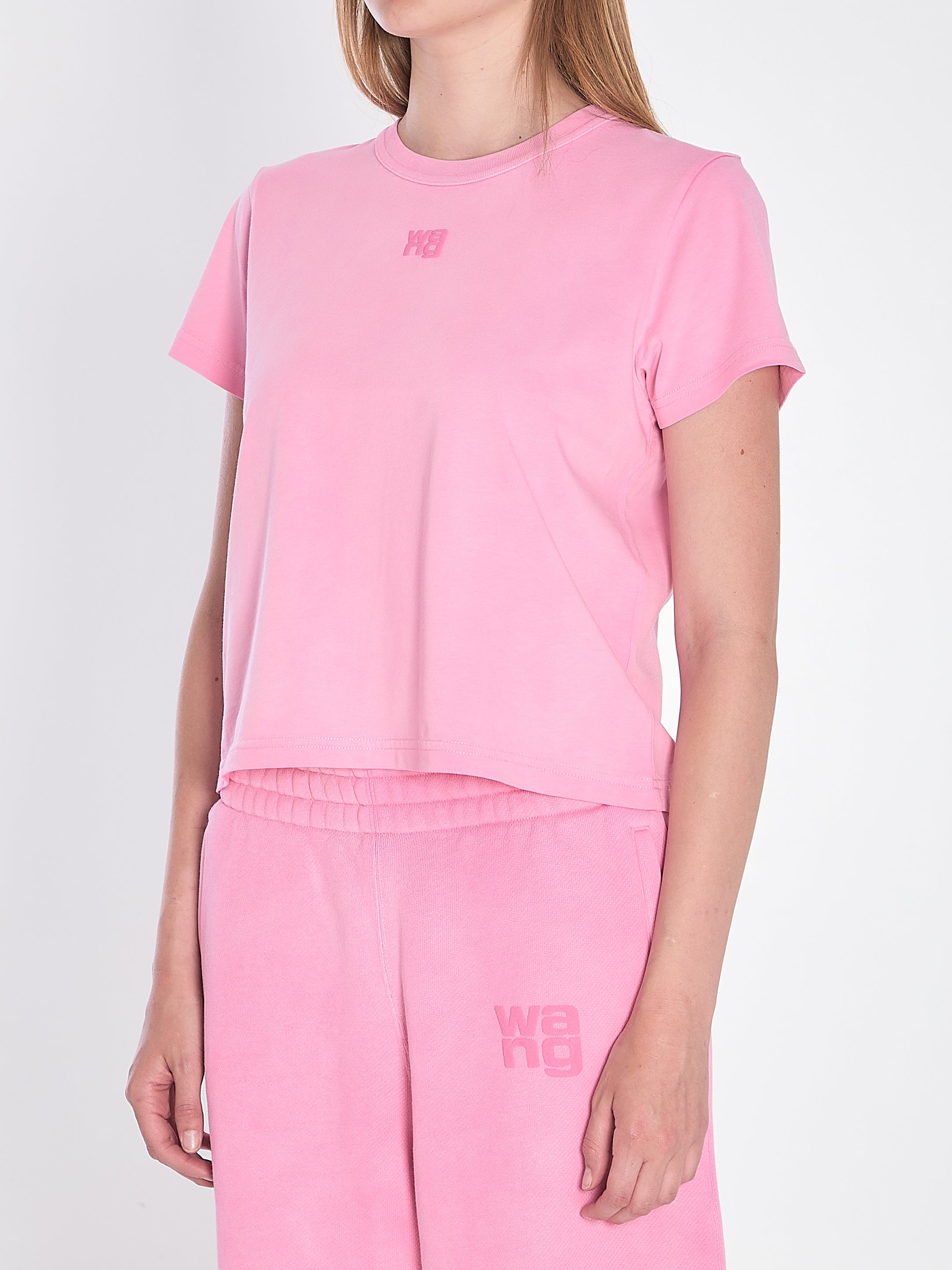 ALEXANDER WANG Mini Logo Crewneck T-Shirt