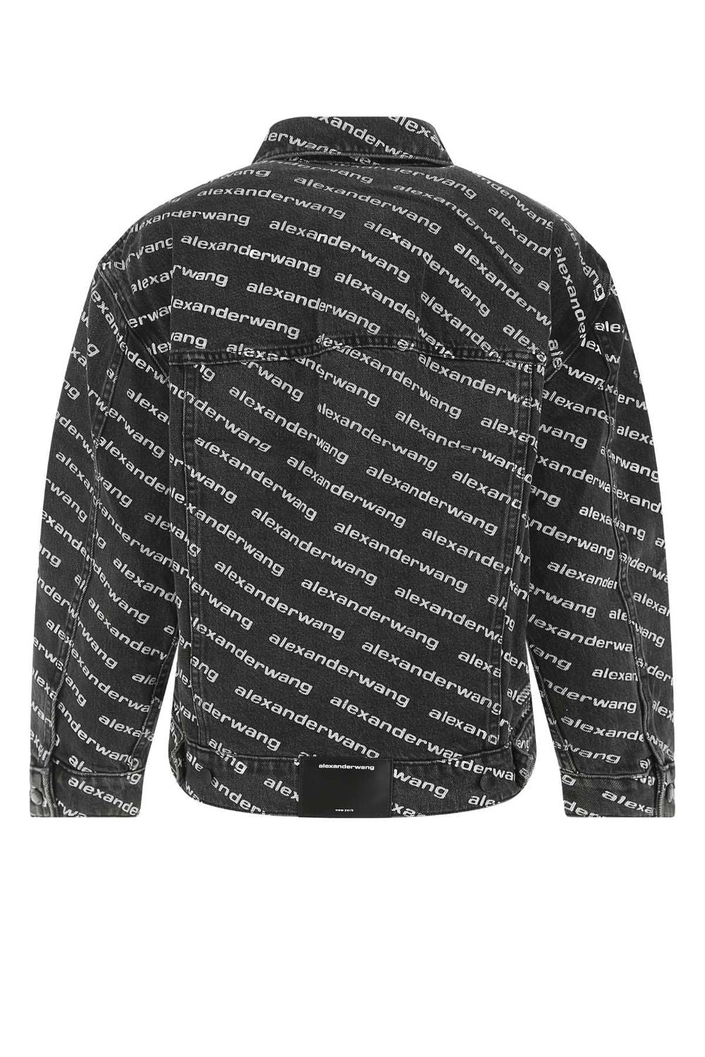 ALEXANDER WANG Printed Denim Jacket for Women - SS25