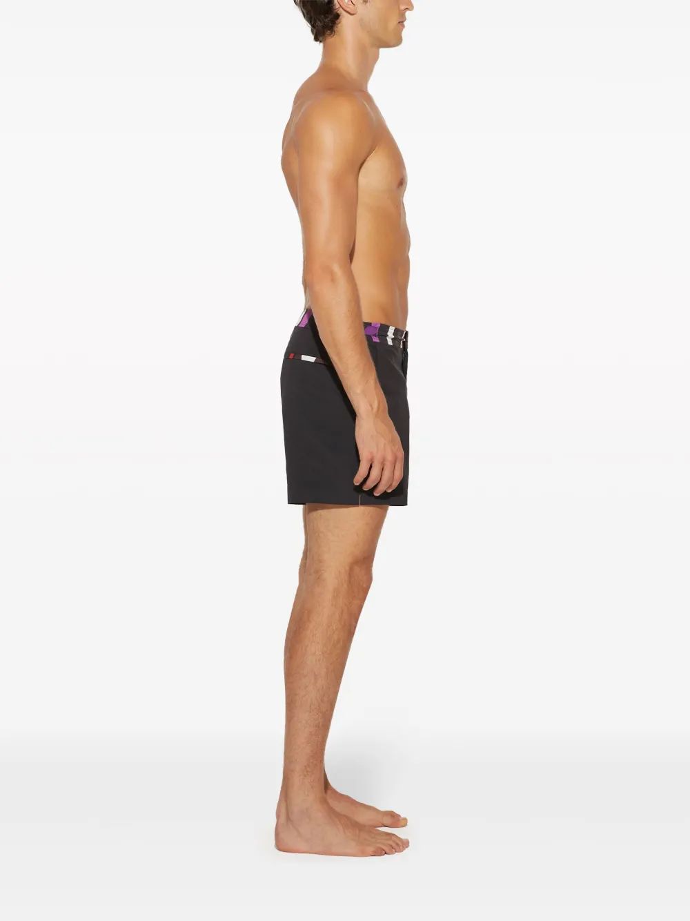 EMILIO PUCCI Men's Mini Nylon Trunks