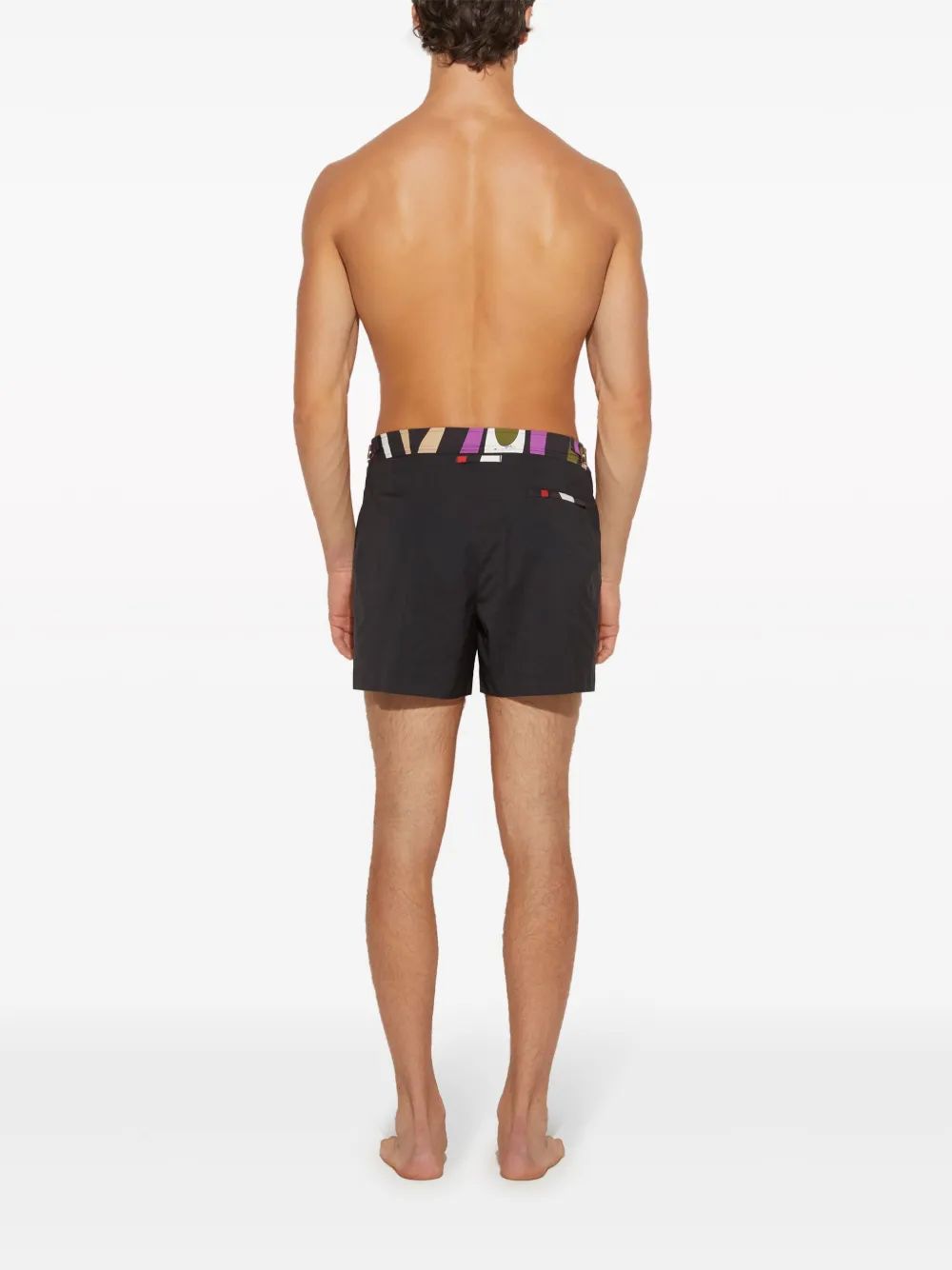 EMILIO PUCCI Men's Mini Nylon Trunks