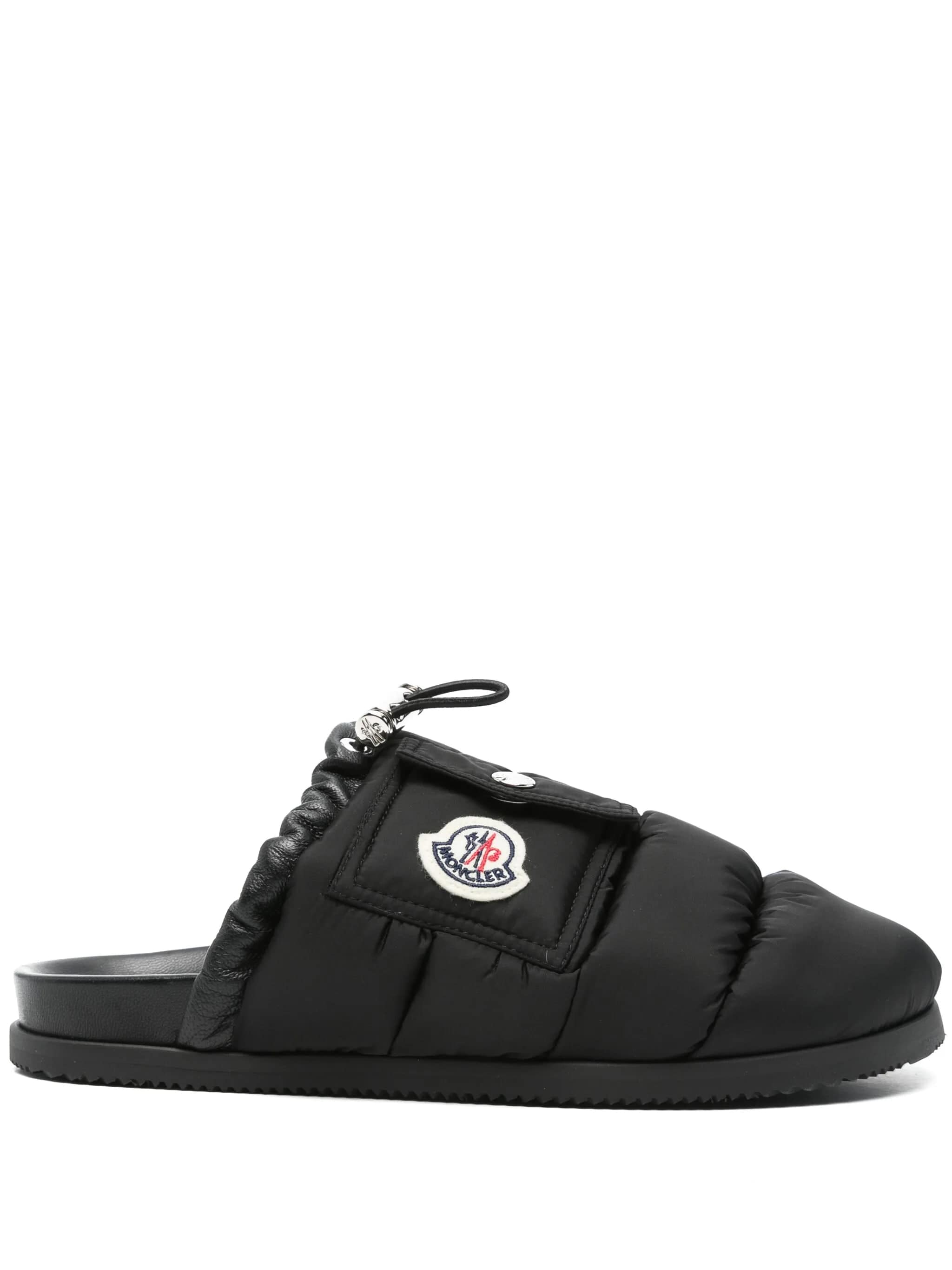 MONCLER Fabric Mini Pocket Slippers for Women