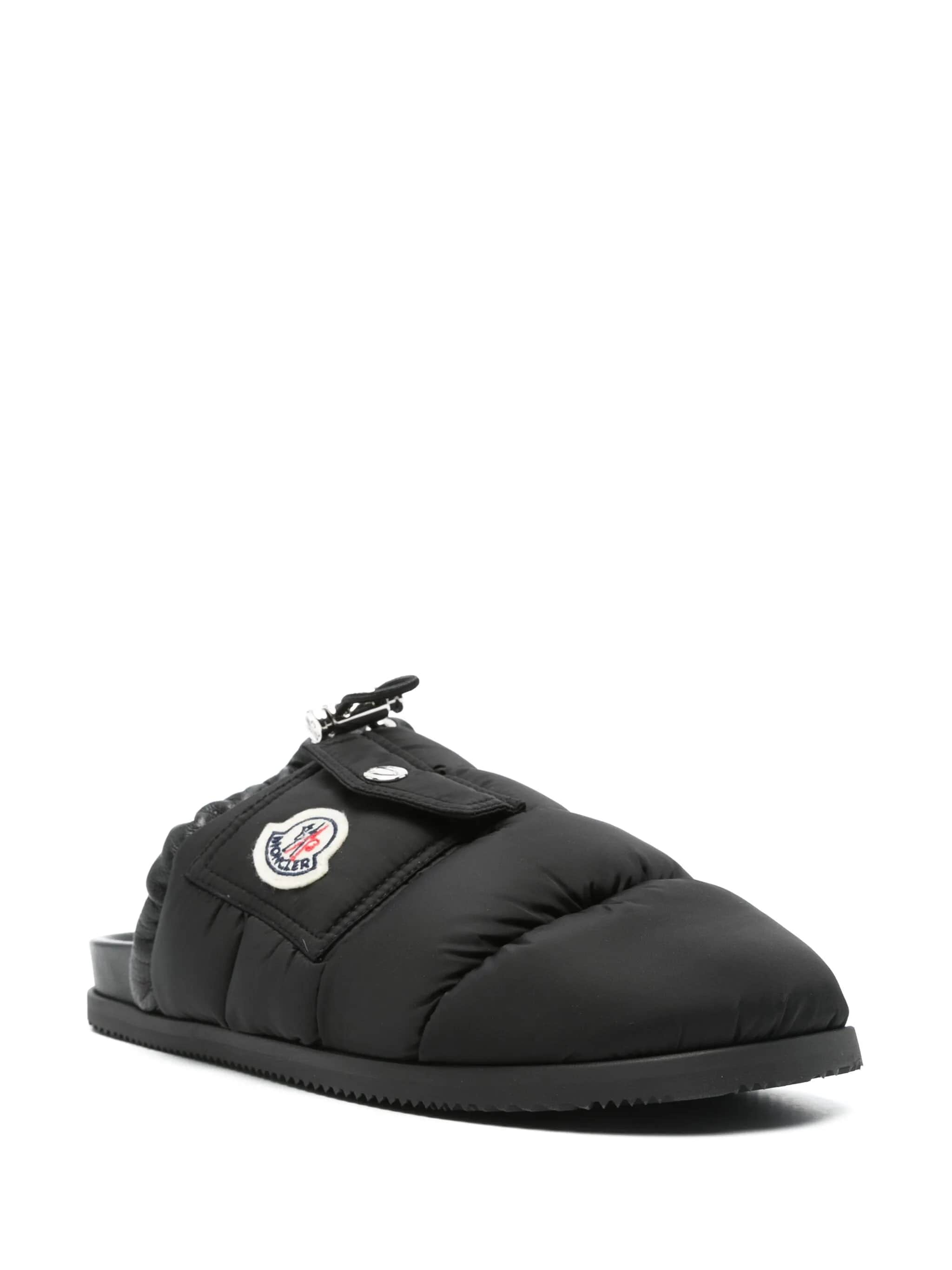 MONCLER Fabric Mini Pocket Slippers for Women