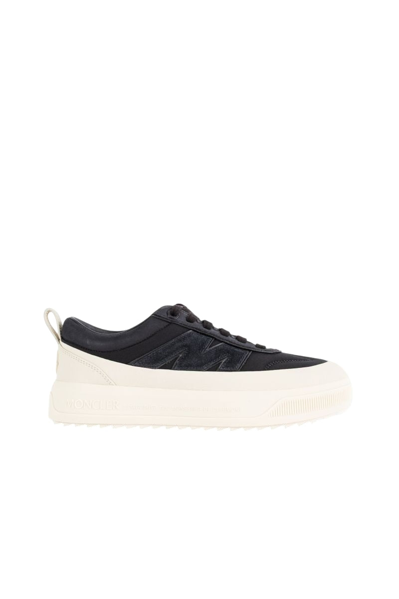 MONCLER Womens Mini Pulse Leather Sneakers
