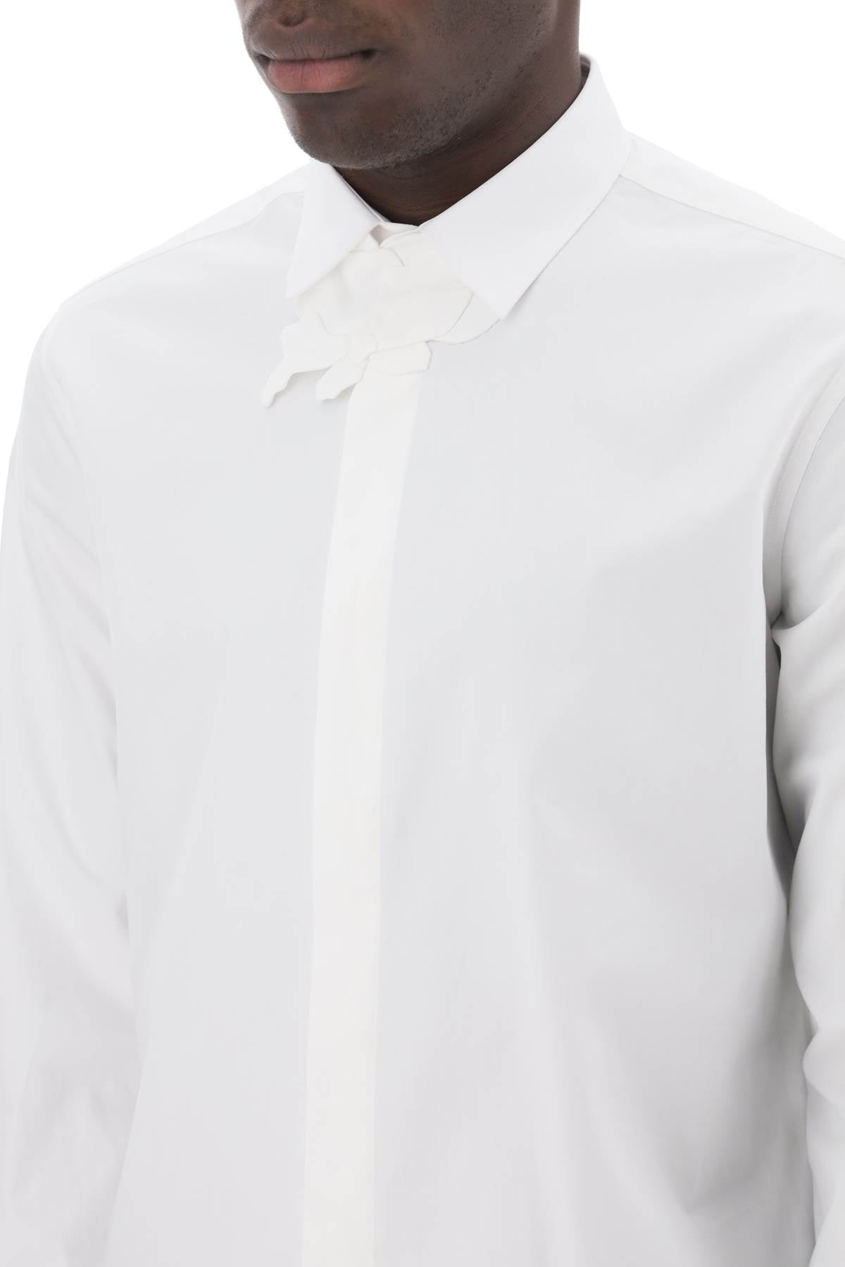 VALENTINO GARAVANI Classic Pope Linen Shirt for Men