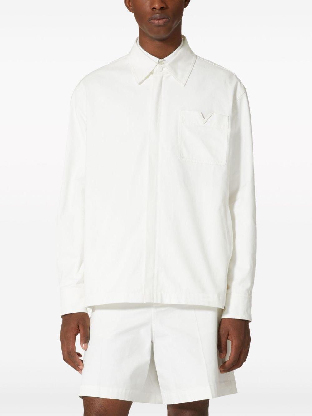 VALENTINO GARAVANI Classic V Detail Jacket - Regular Fit