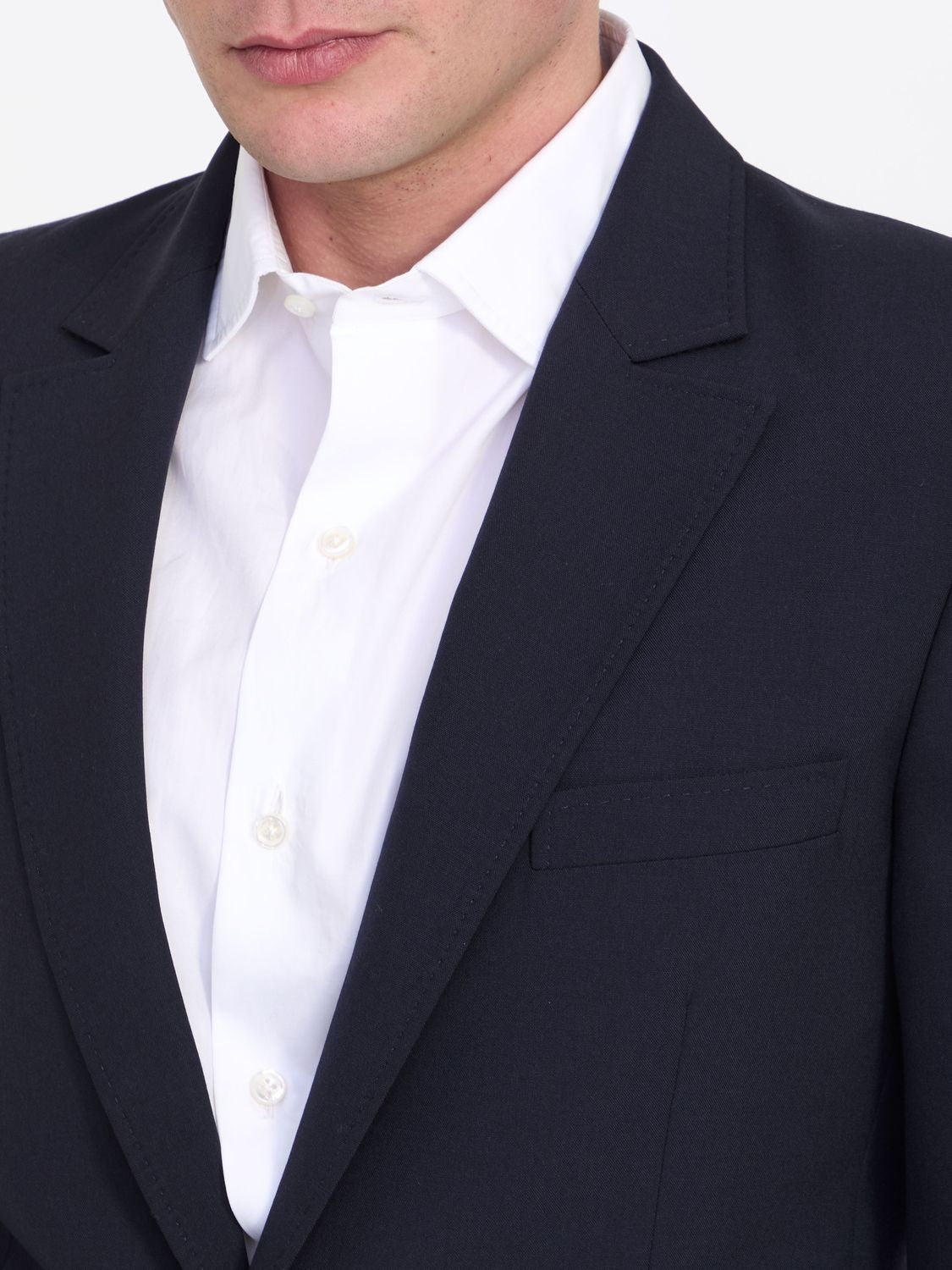 VALENTINO GARAVANI Midnight Wool Blazer for Men