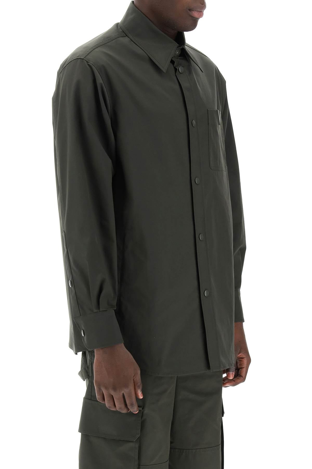 VALENTINO GARAVANI Stretch Polyester Casual Shirt