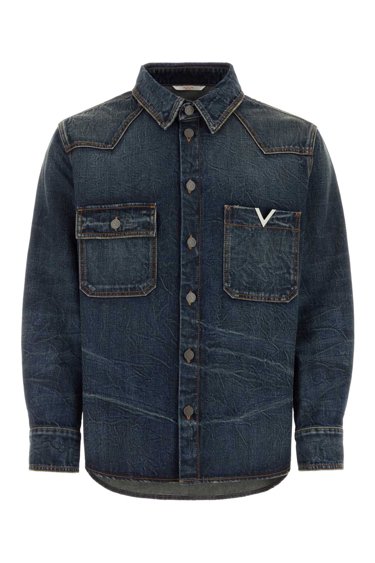 VALENTINO GARAVANI Denim Shirt for Men - SS24 Collection