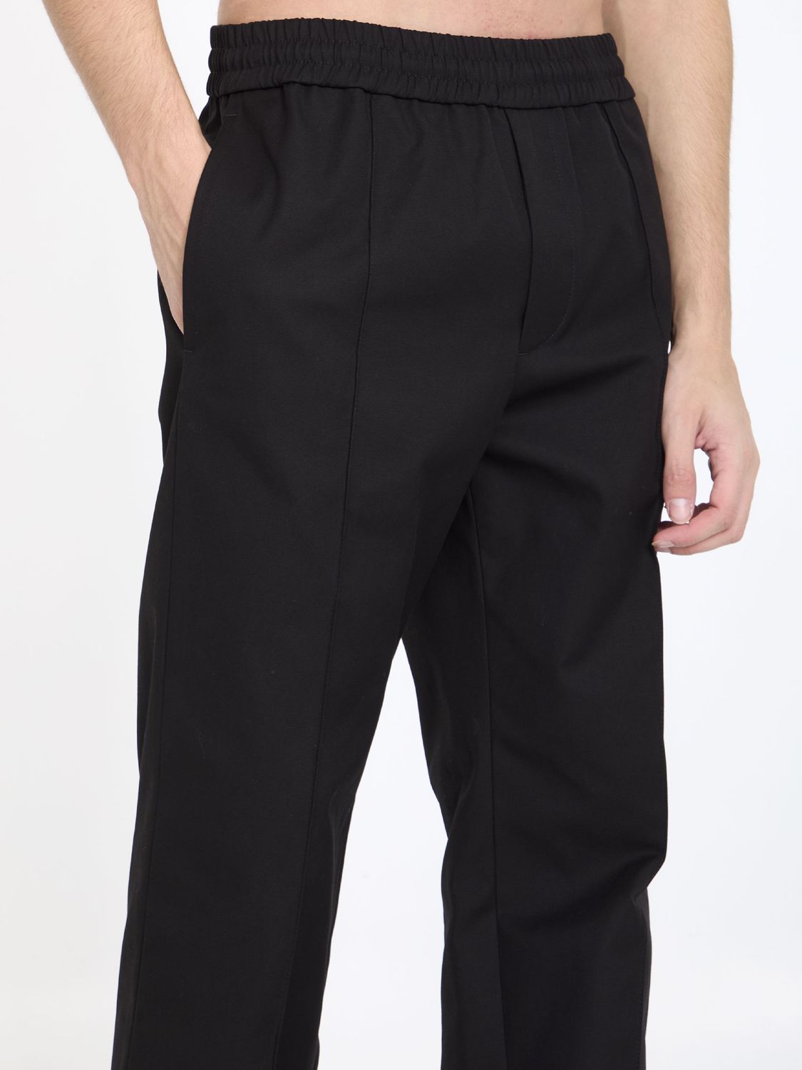 VALENTINO GARAVANI Stretch Cotton Trousers for Men - SS24