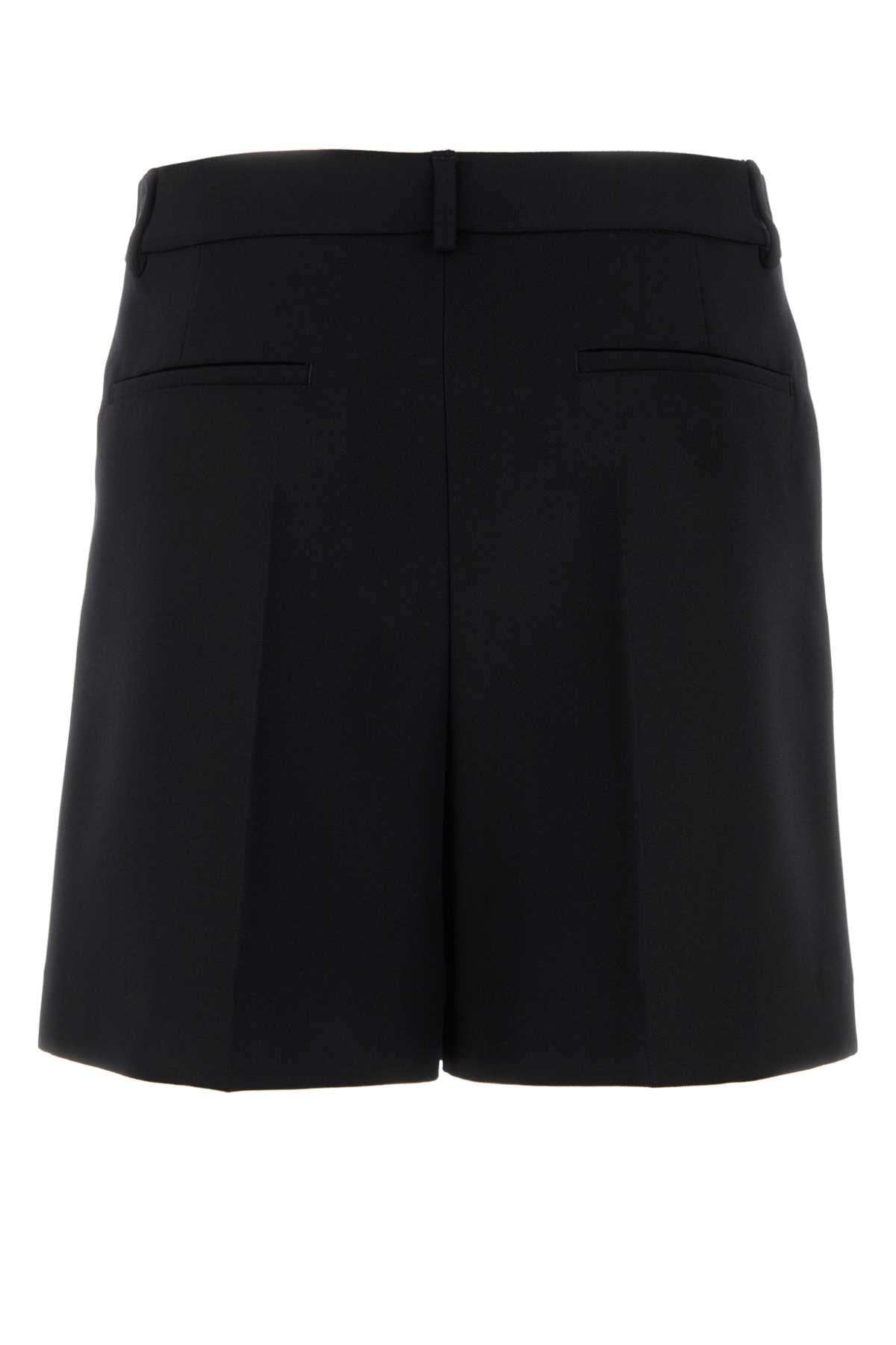 VALENTINO GARAVANI Men's Mini Summer Wool Bermuda Shorts